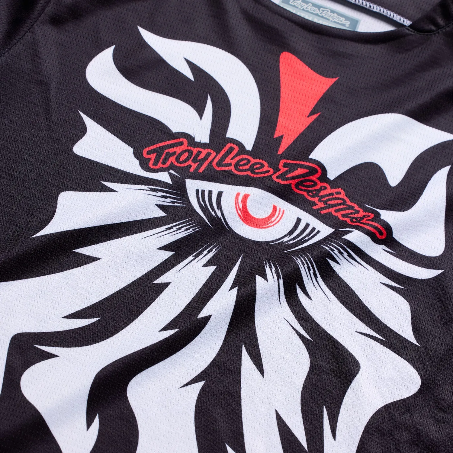 Troy Lee Designs GP Pro Cyclops Maglia Moto Black Neo Red