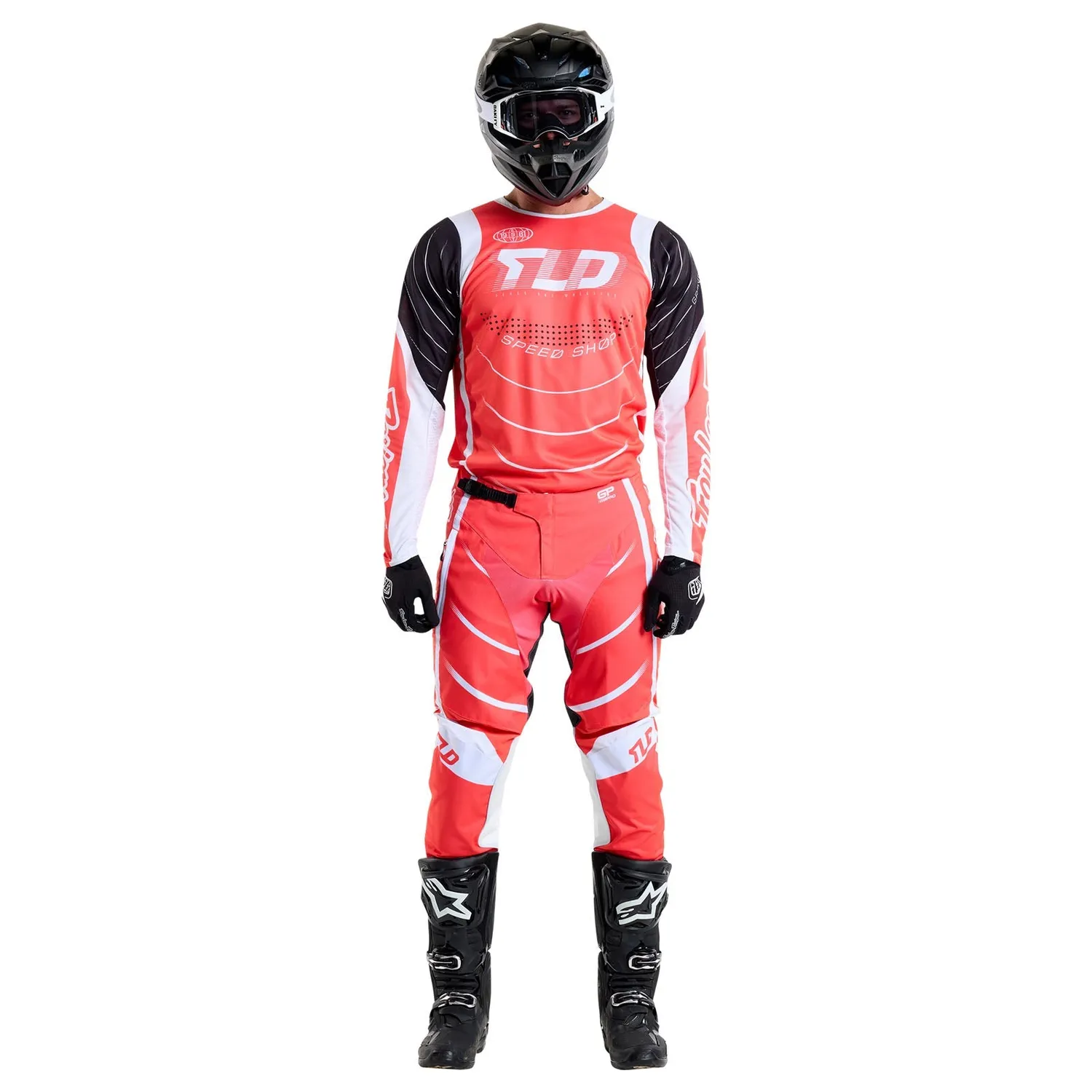 Troy Lee Designs GP Pro Spun maglia moto Red ventilata