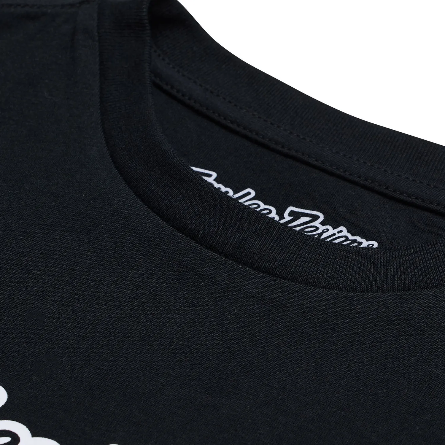 Troy Lee Designs Signature t-shirt ragazzo nero manica corta