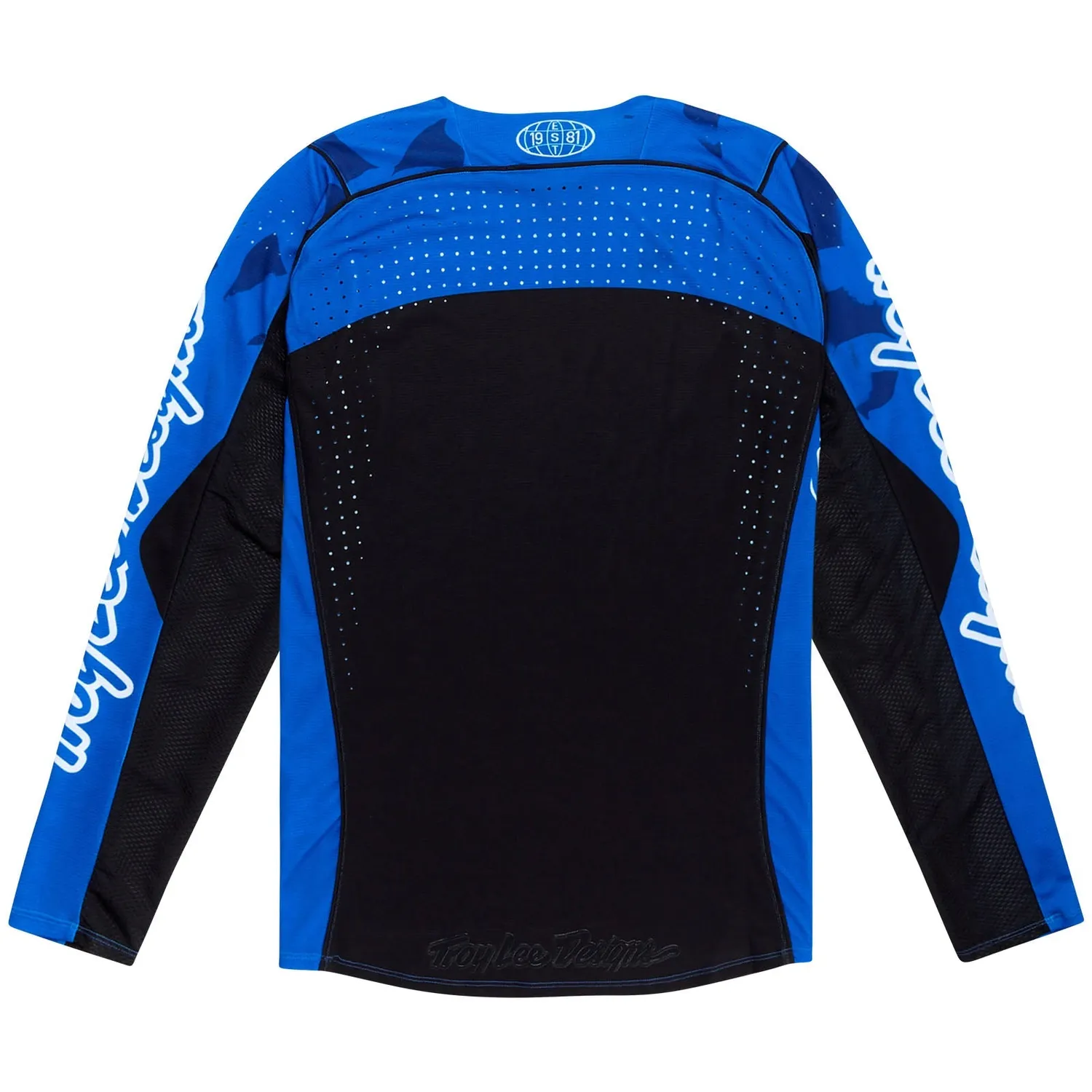 Troy Lee Designs SE Pro Blotted maglia moto blu leggera XXL