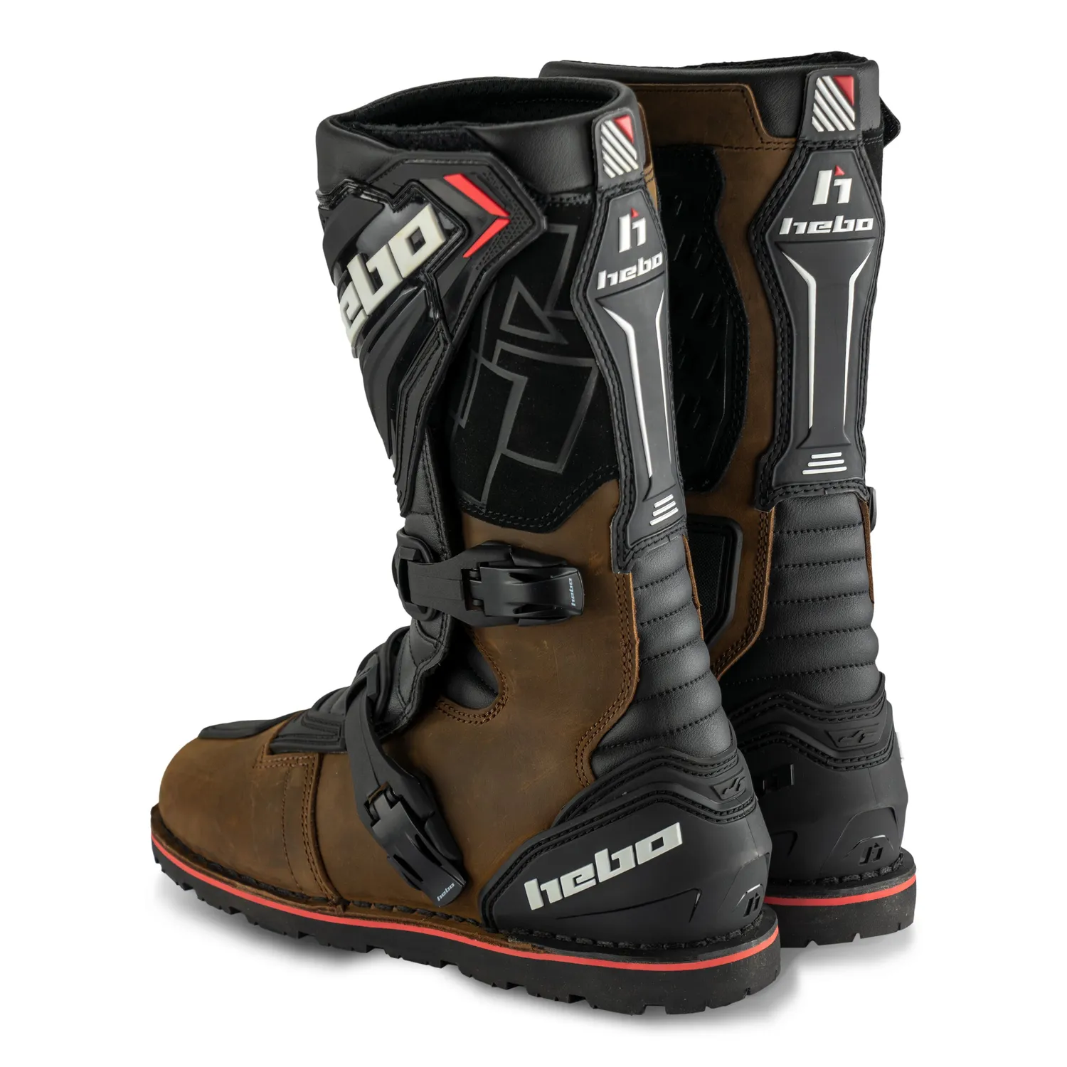Hebo Trial Technical 3.0 stivali trial pelle omologati