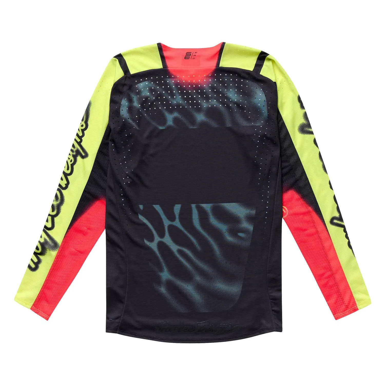 Troy Lee Designs SE Pro Roam maglia moto Glo Yellow elasticizzata