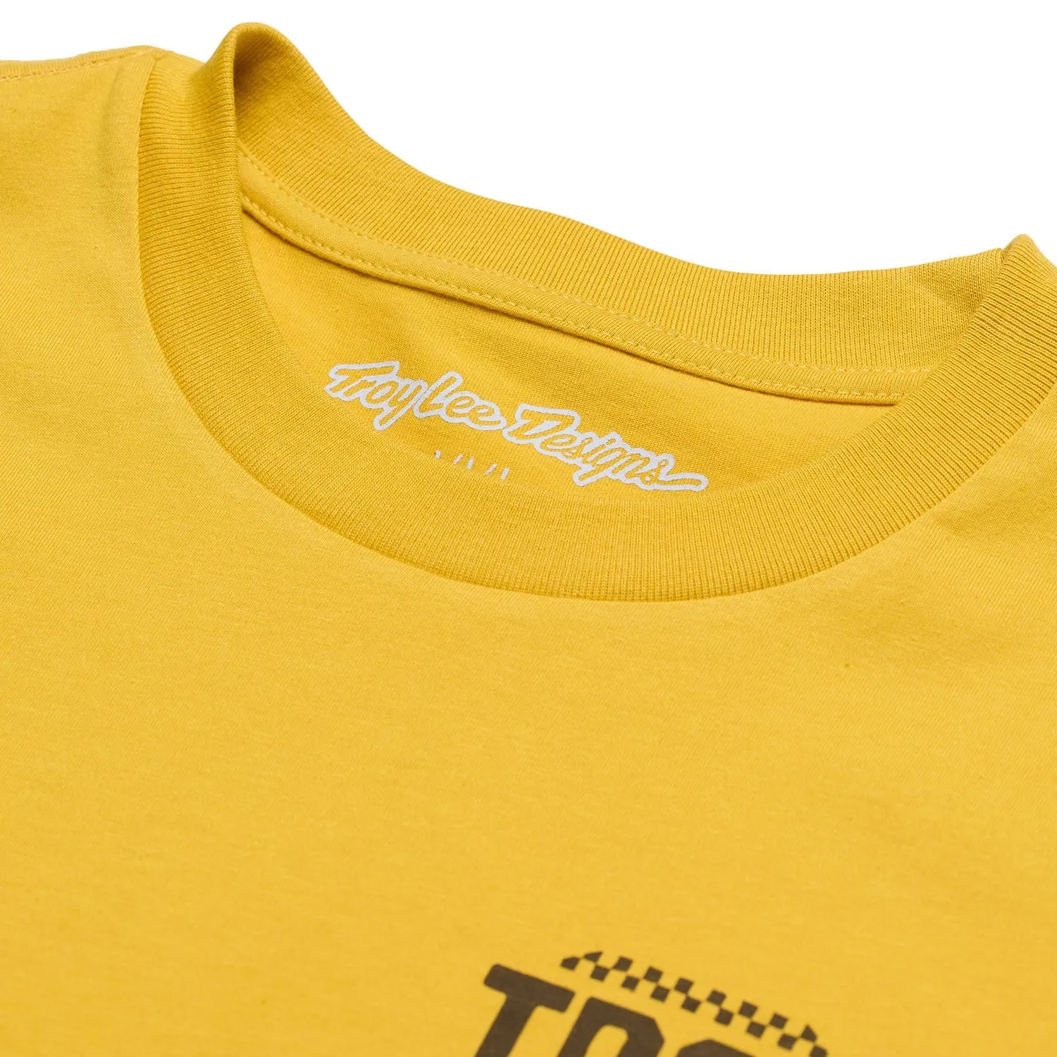 Troy Lee Designs Smiley t-shirt uomo Gold cotone