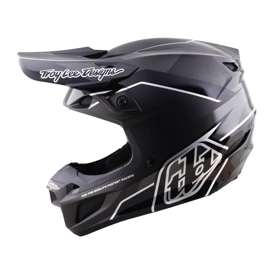 Troy Lee Designs SE5 Polycarbonate MIPS casco moto nero