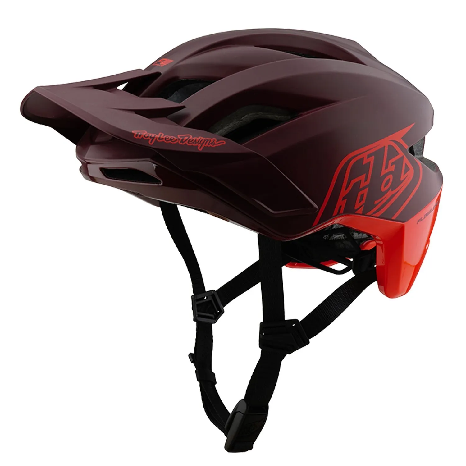 Troy Lee Designs Flowline SE MIPS Casco Bici Maroon