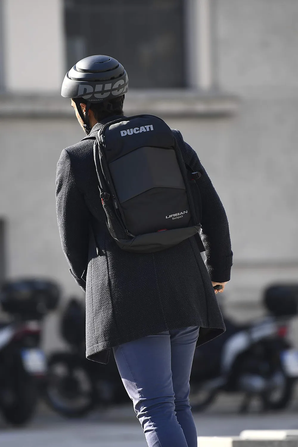 Ducati Urban Zaino Bici Monopattino 25L Nero