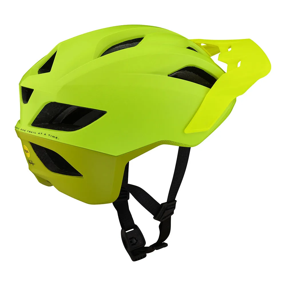 Troy Lee Designs Flowline SE casco bici Flo Yellow MIPS