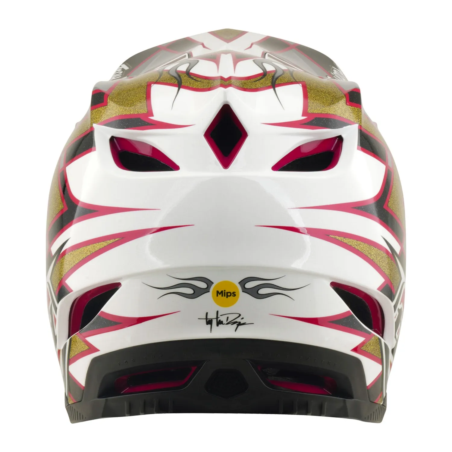Troy Lee Designs D4 Composite MIPS casco integrale nero