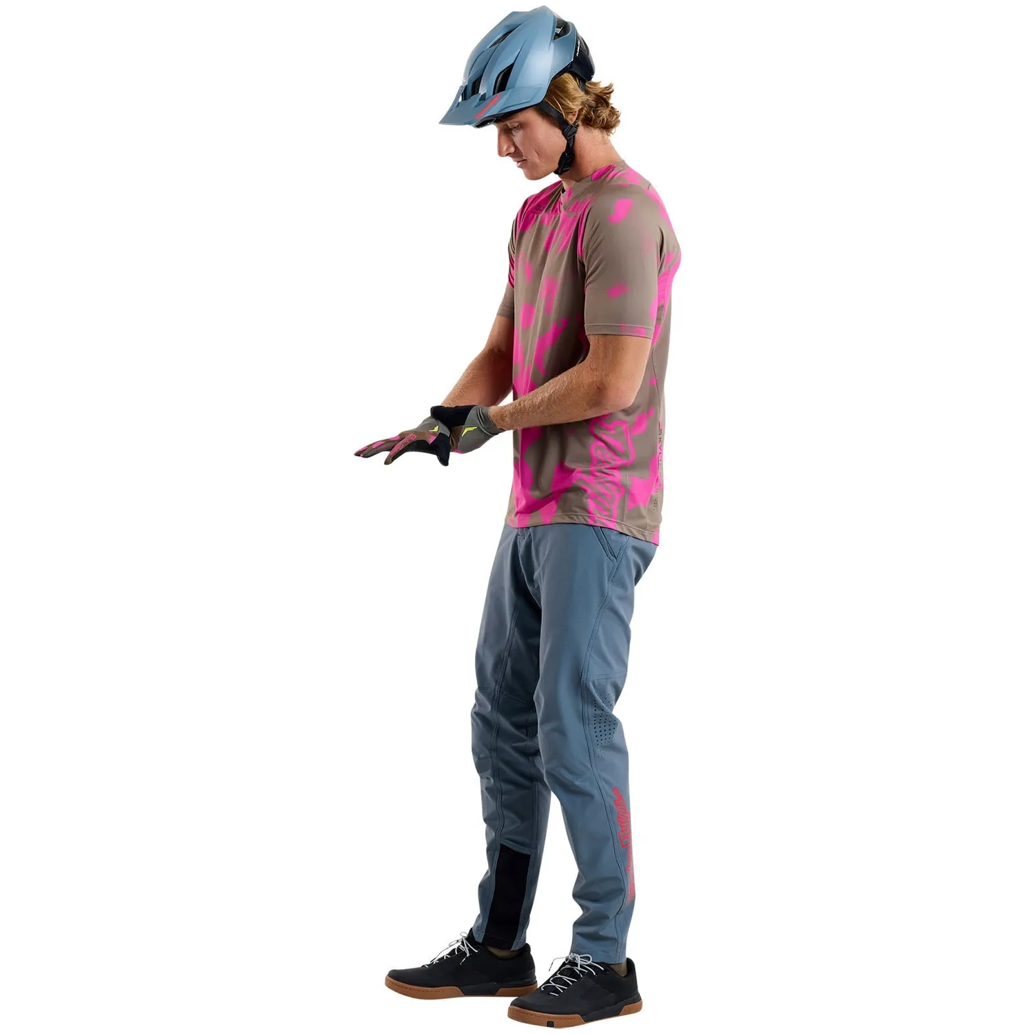 Troy Lee Designs Skyline Maglia MTB Manica Corta Olive