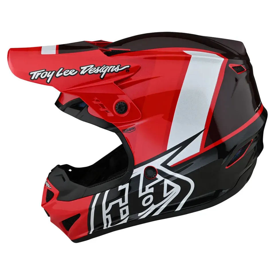 Troy Lee Designs GP No Mips casco cross Nova Red