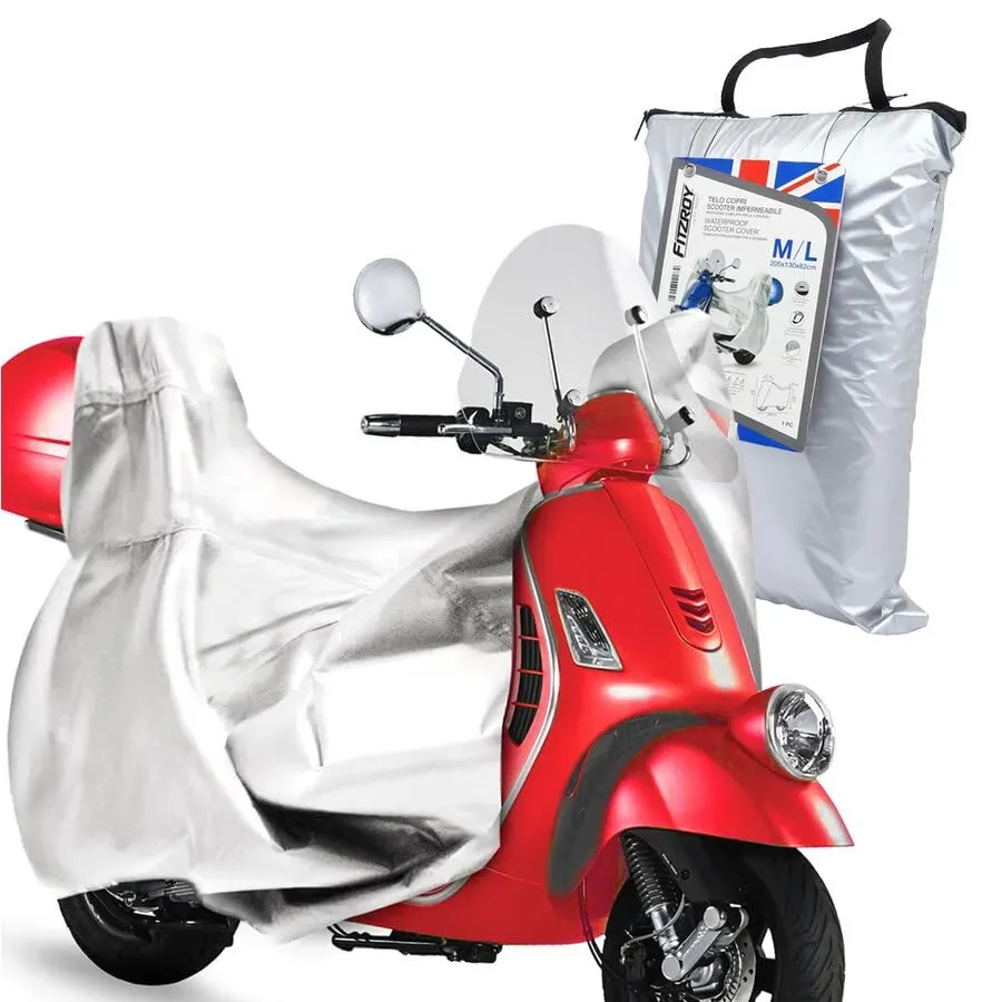 Fitzroy Telo Copri Scooter Impermeabile M/L 205x130x82cm Anti-UV