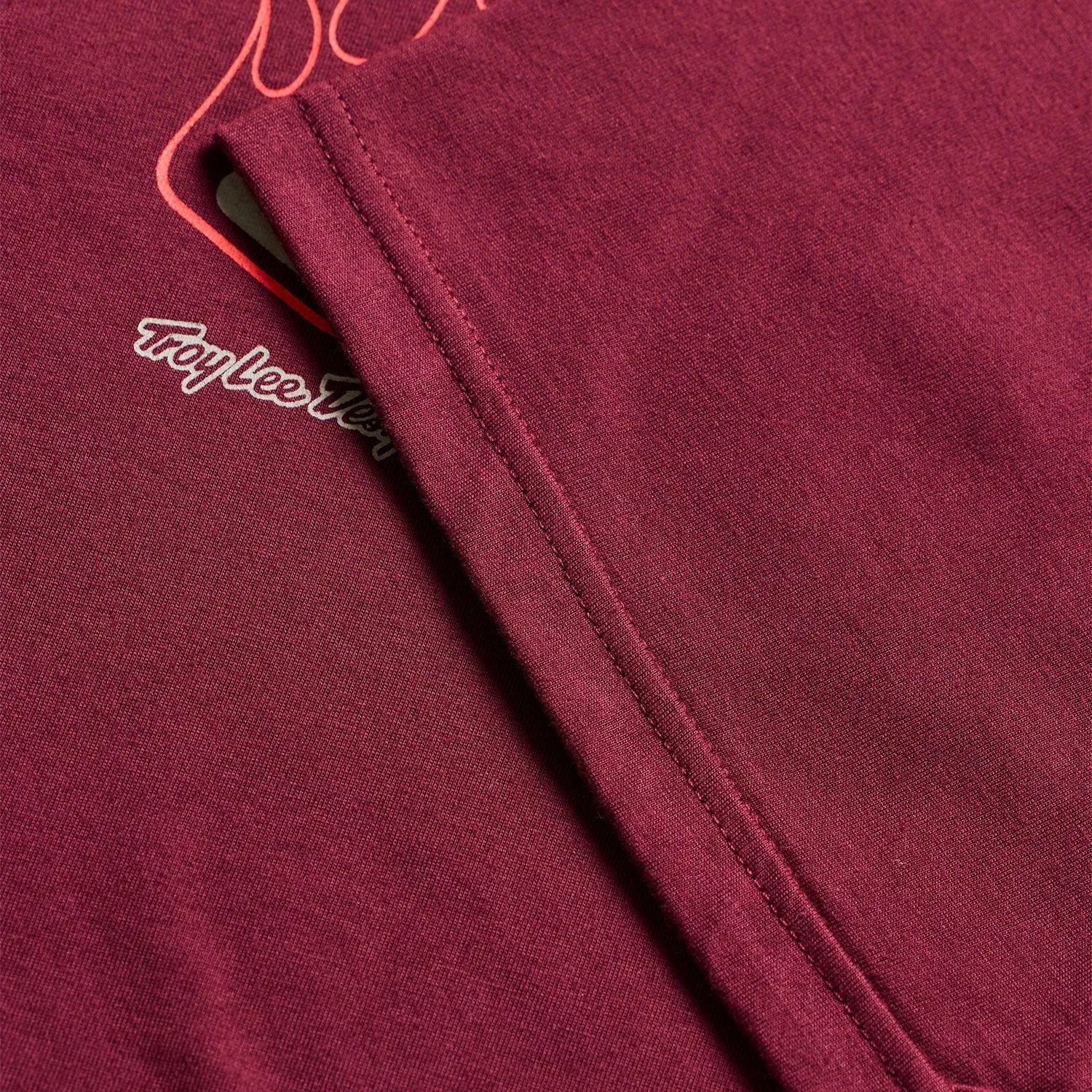 Troy Lee Designs Flame2 T-Shirt Uomo Sangria Cotone
