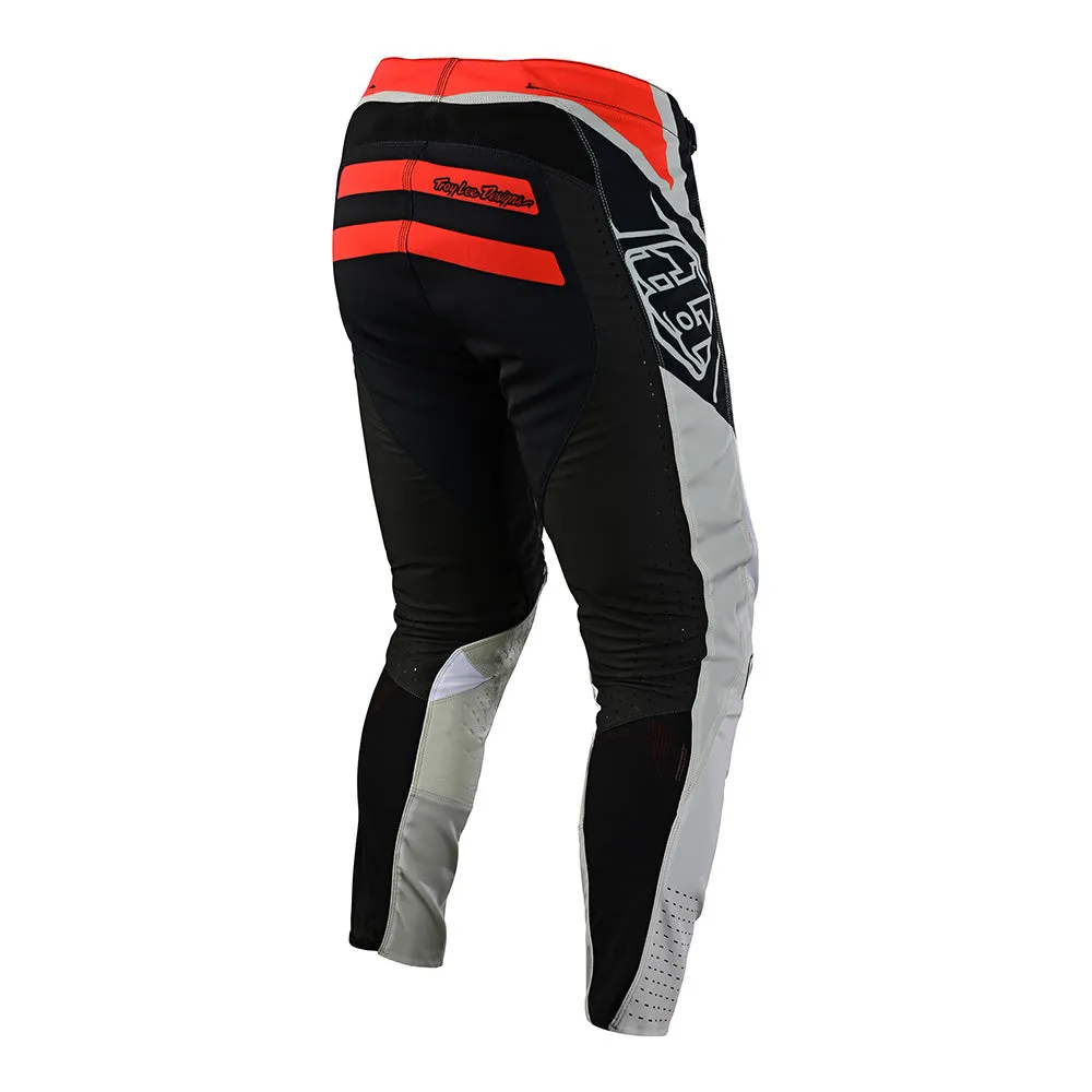 Troy Lee Designs SE Pro Lanes Pantaloni Moto Nero Arancio