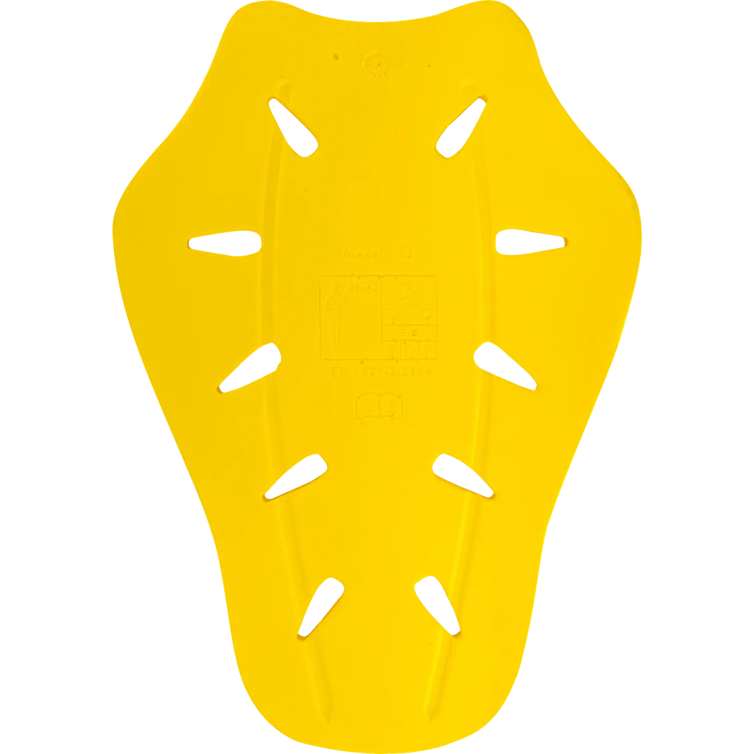 Segura Protect Flex Omega paraschiena moto livello 1 giallo