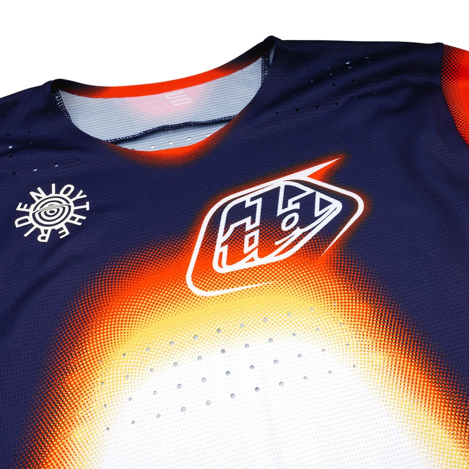 Troy Lee Designs SE Pro Array maglia cross bimbo bianco