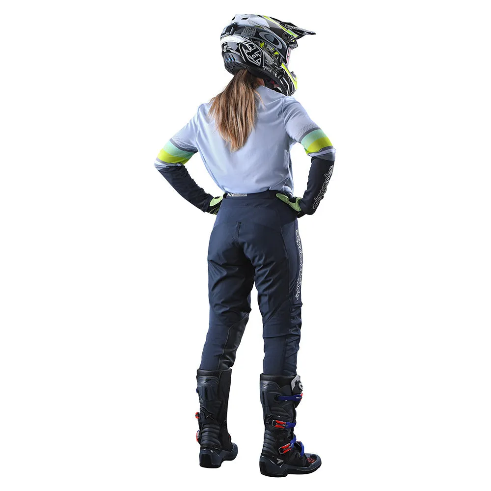 Troy Lee Designs GP maglia moto donna bianca manica lunga