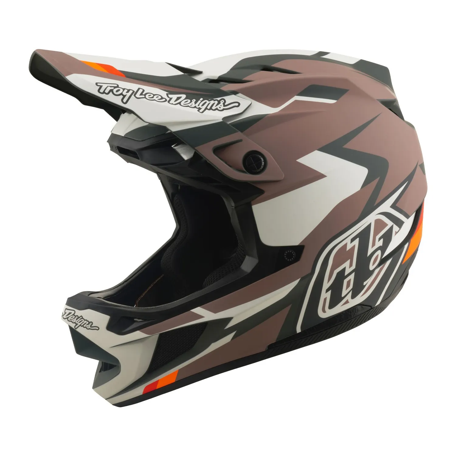 Troy Lee Designs D4 Polyacrylite casco MTB clay MIPS