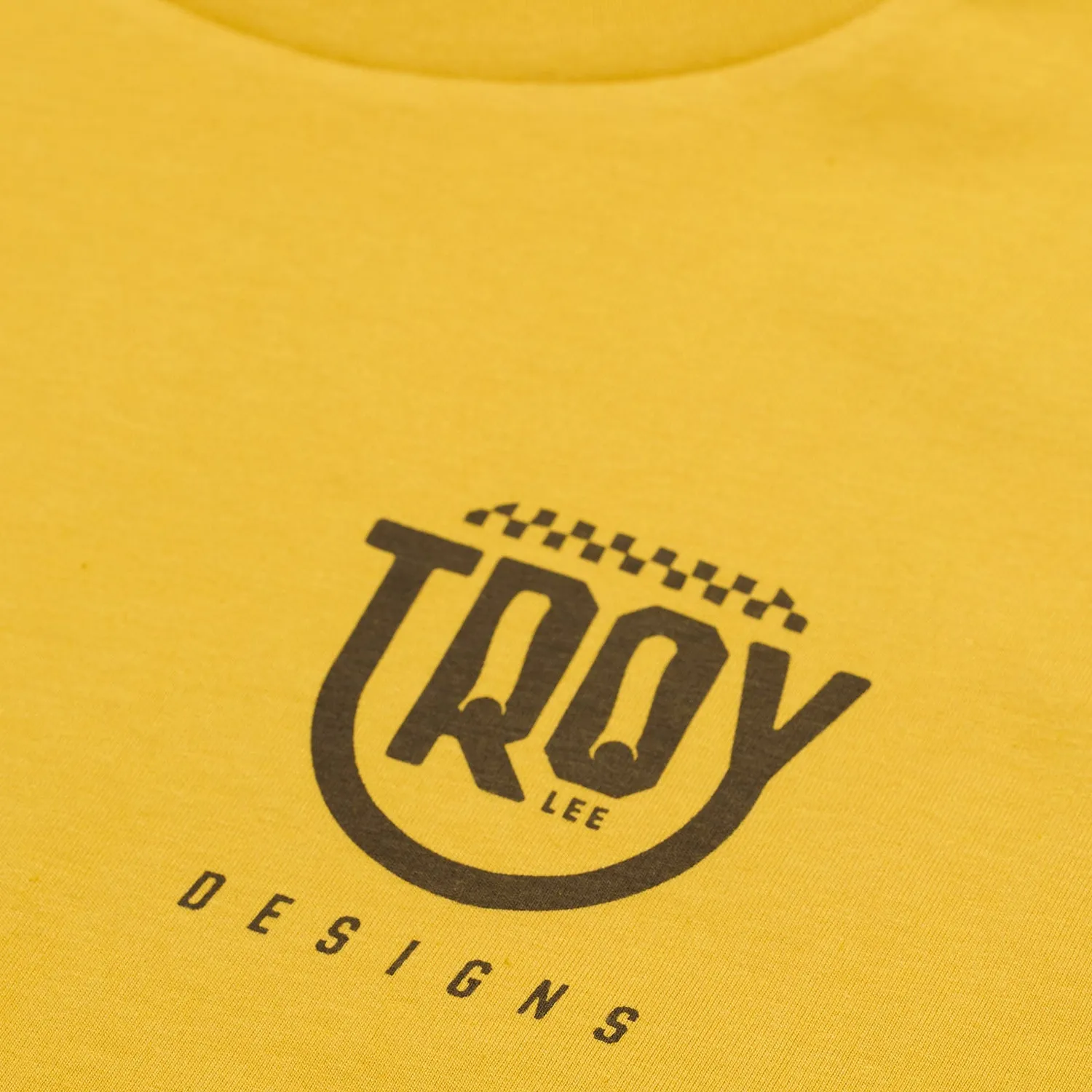 Troy Lee Designs Smiley t-shirt uomo Gold cotone