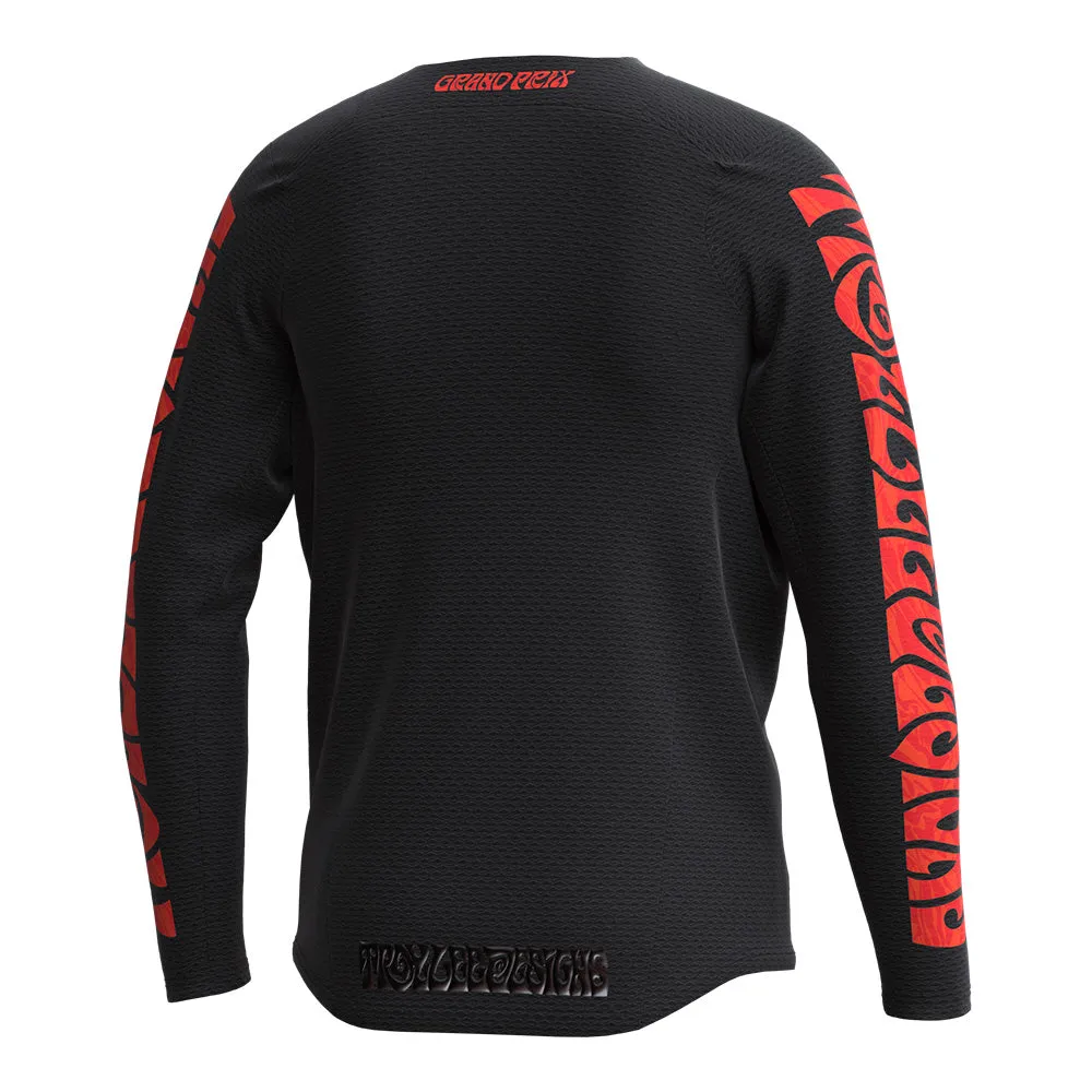 Troy Lee Designs GP Pro Air Manic Monday maglia moto nero ragazzo