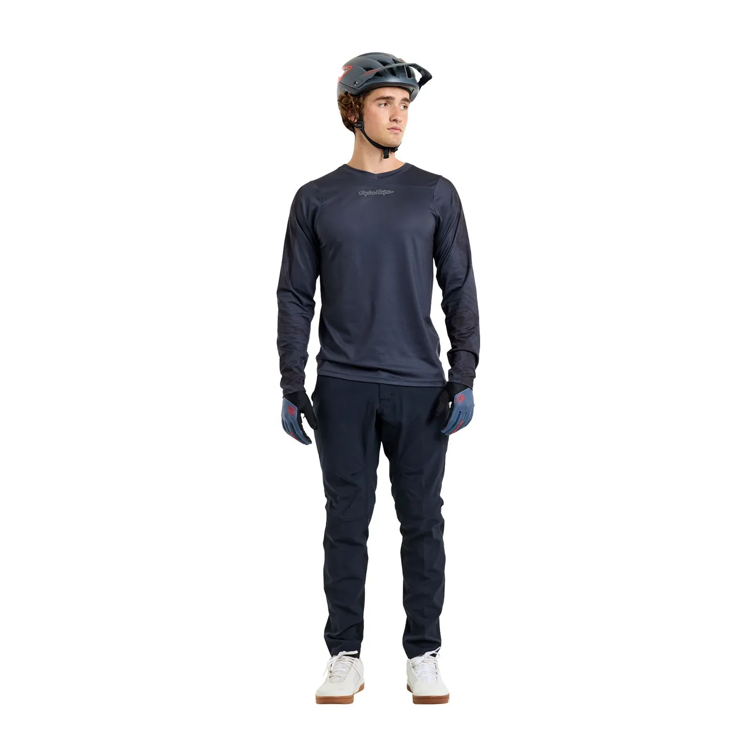 Troy Lee Designs Skyline Chill maglia mtb Obsidian manica lunga