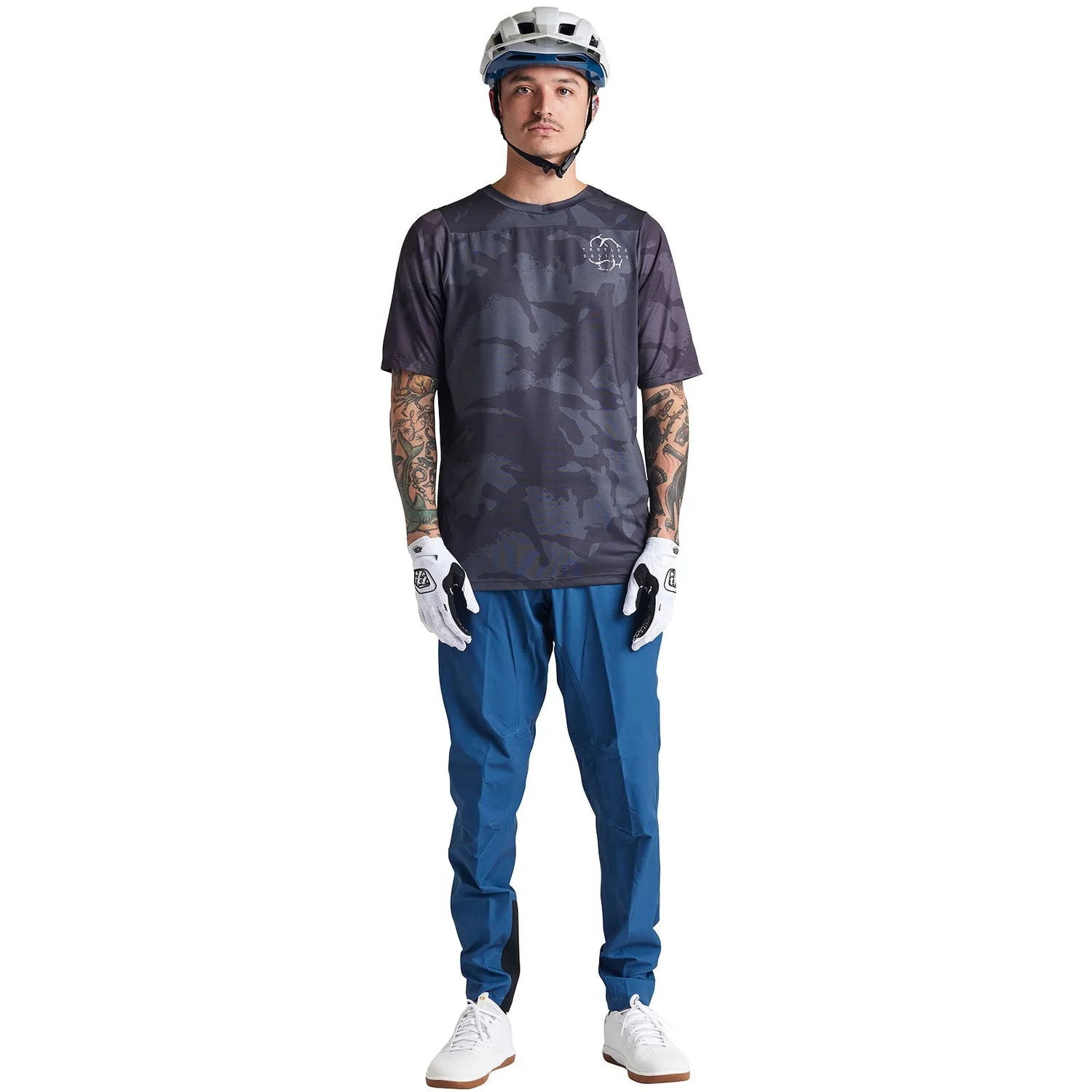 Troy Lee Designs Skyline Shadow Camo maglia mtb Carbon