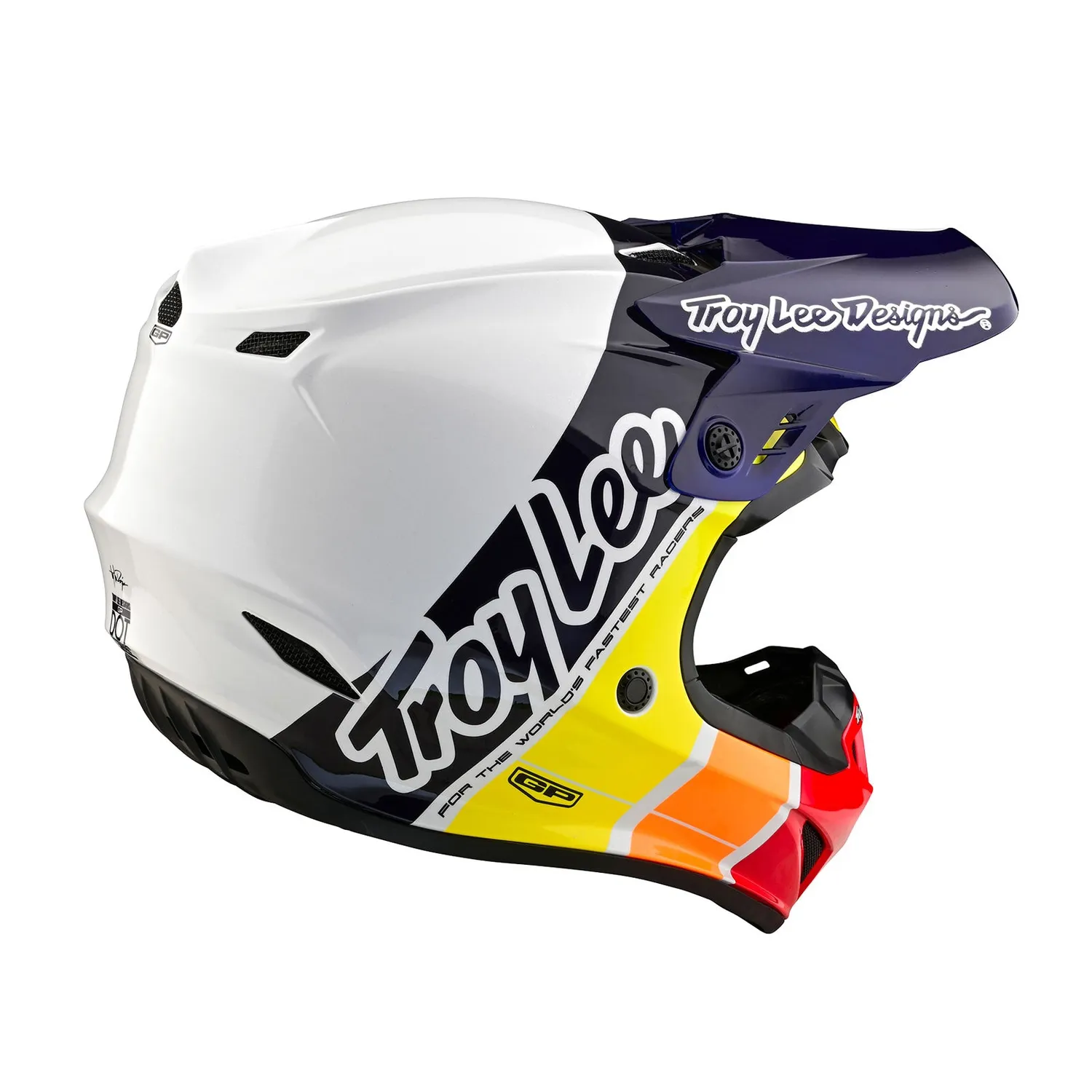 Troy Lee Designs GP Runner casco moto Sunrise ragazzo 1500 g