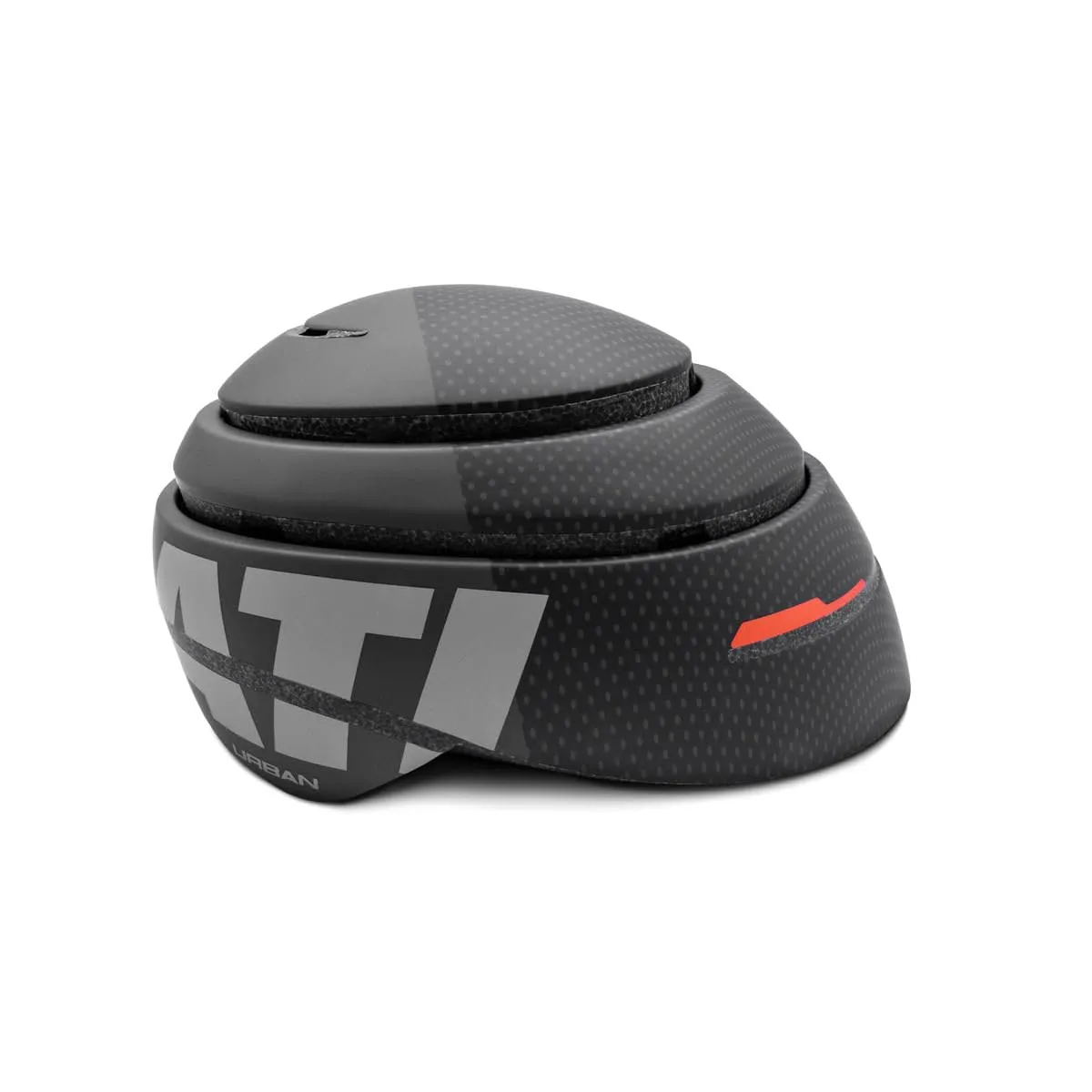 Ducati Urban Casco Foldabile Urban L casco bici nero pieghevole