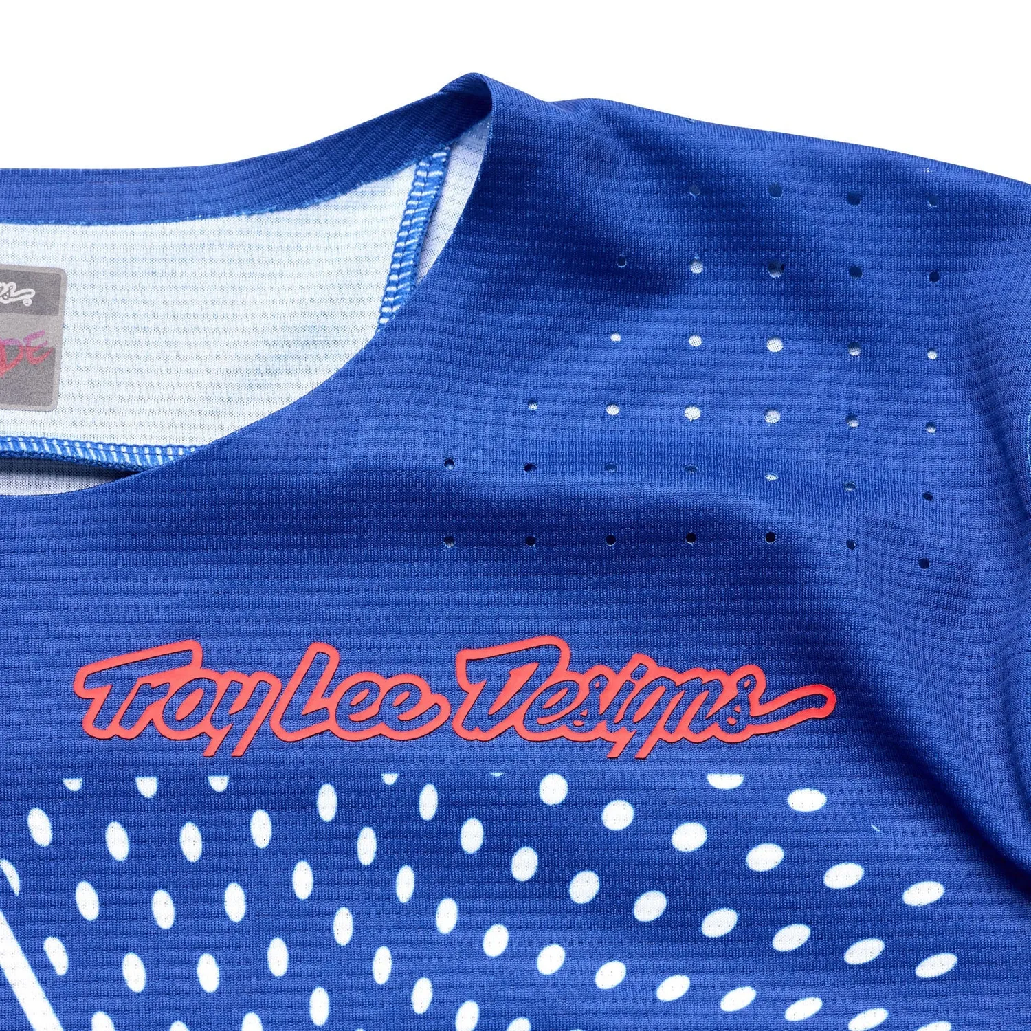 Troy Lee Designs SE Pro Vectra maglia moto blu race fit resistente