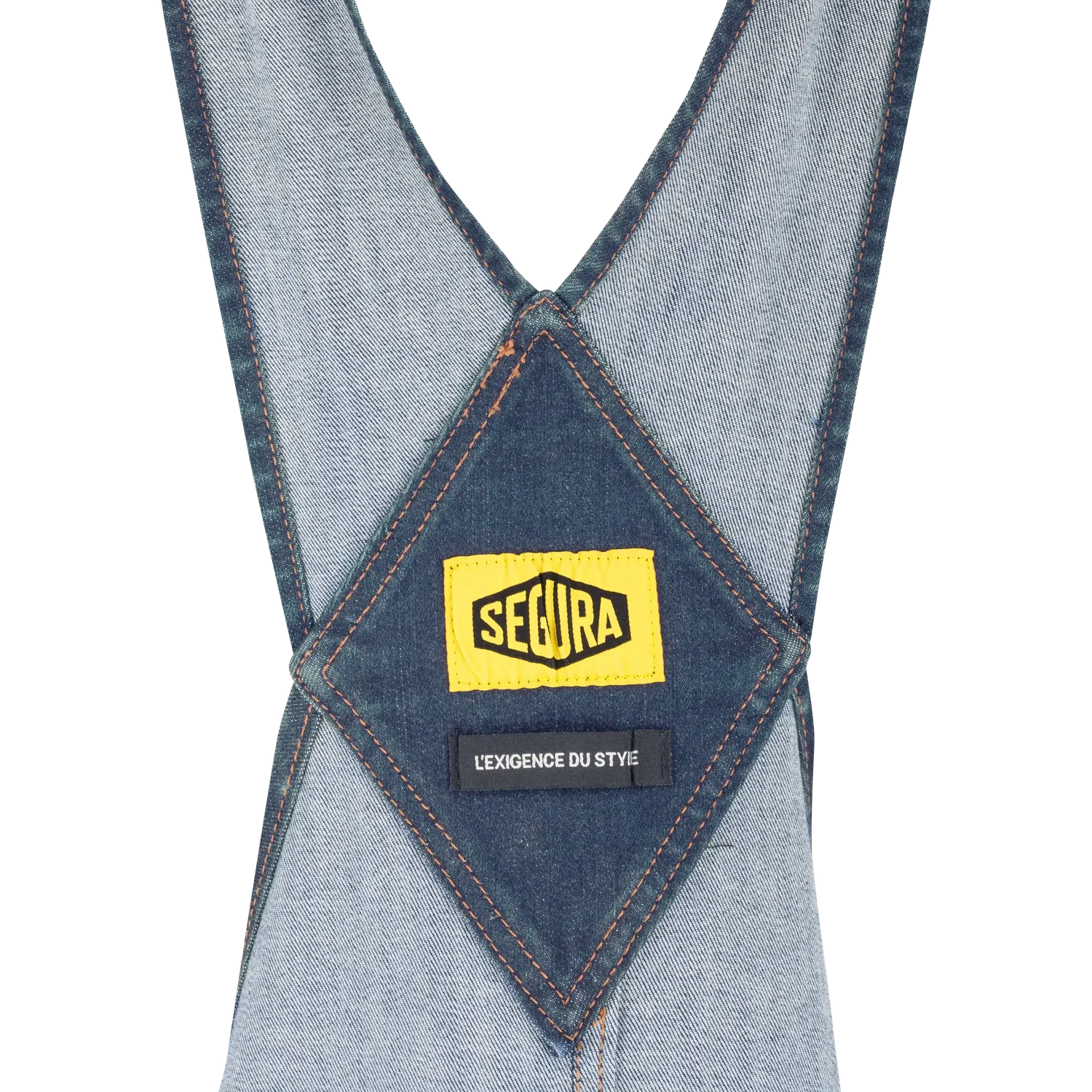 Segura Lady Prisca salopette moto donna blu denim