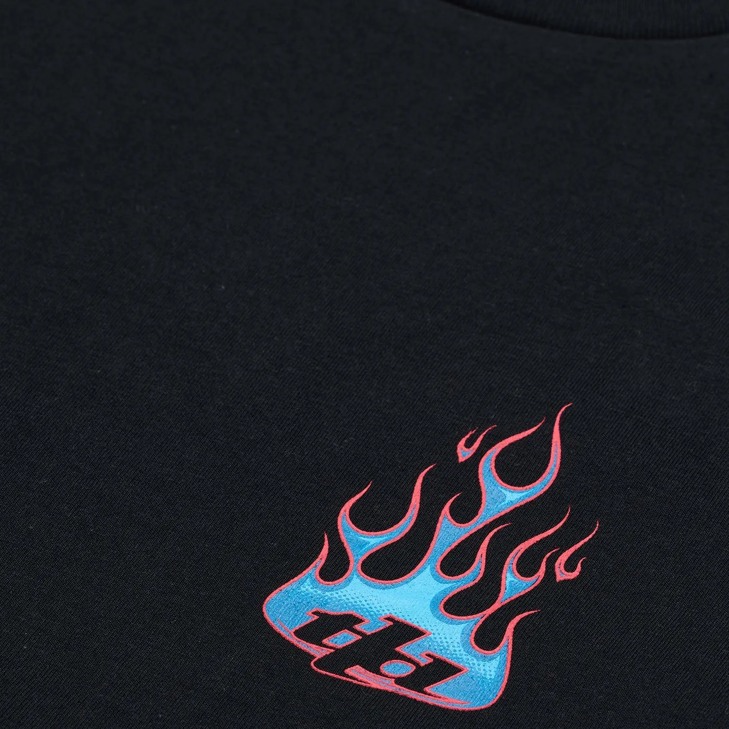 Troy Lee Designs Youth Torched Black t-shirt ragazzo nera