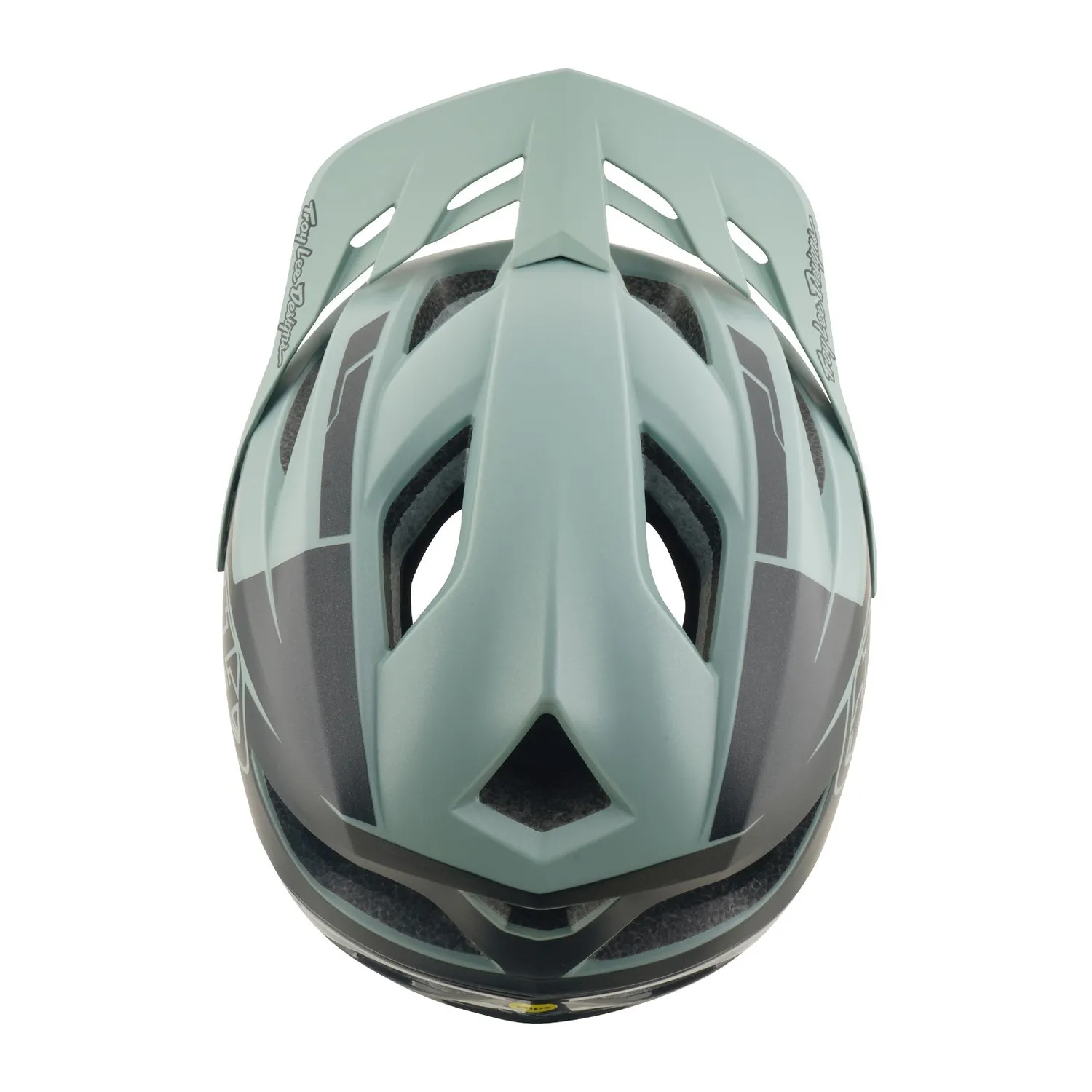 Troy Lee Designs Flowline SE Hydro casco sage charcoal MIPS