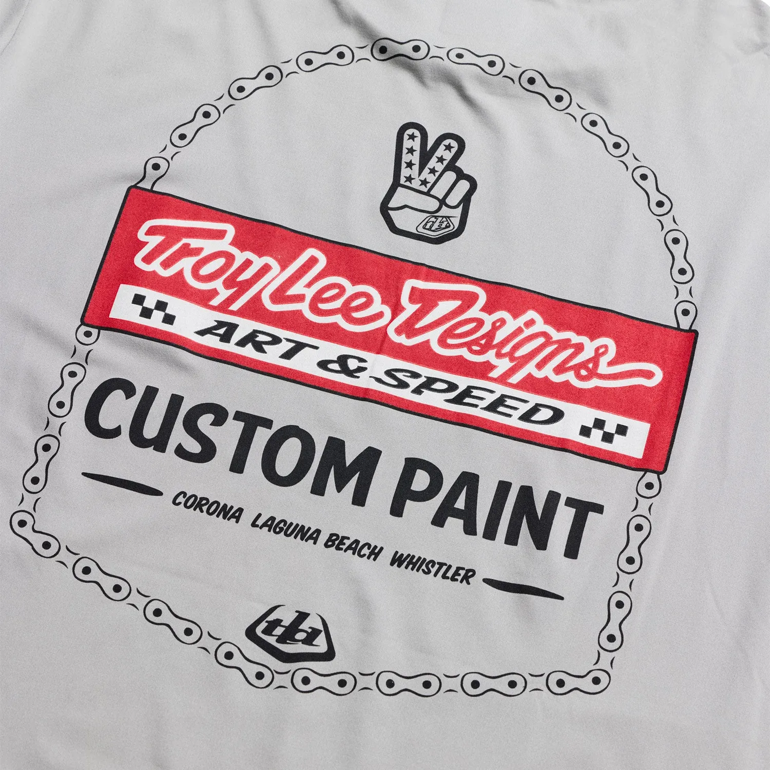 Troy Lee Designs Ruckus Ride Tee maglia Mid Gray