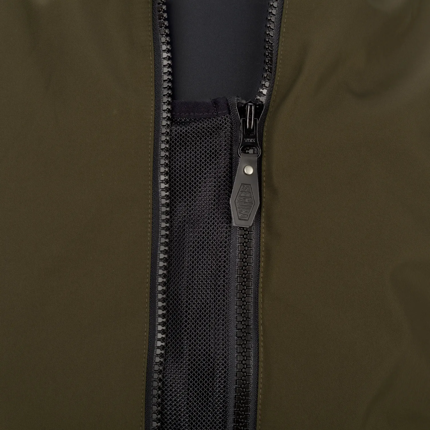 Segura Velvet Vented giubbotto moto estivo kaki ventilato