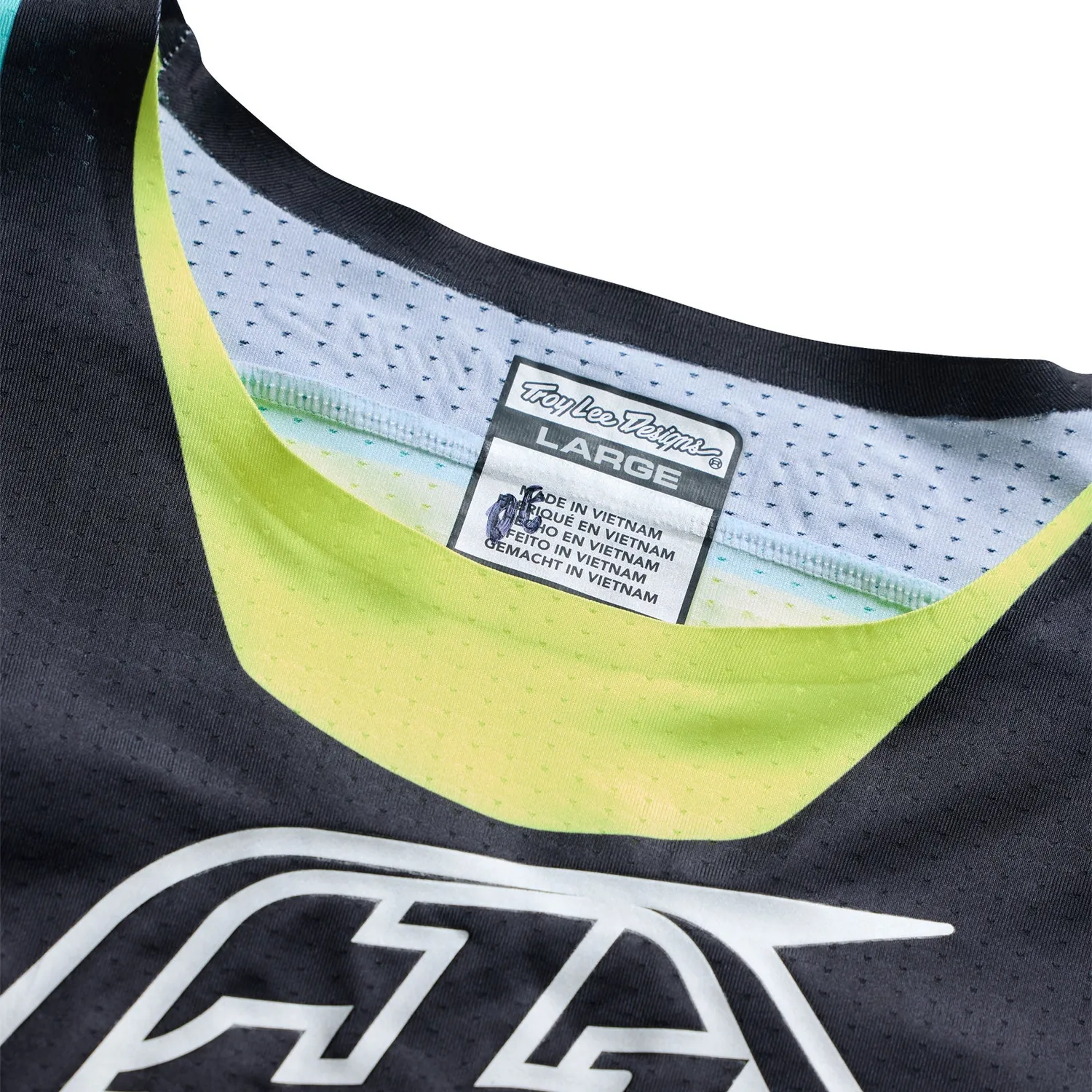 Troy Lee Designs SE Ultra Vision maglia moto bianca manica lunga