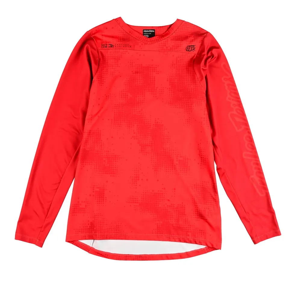Troy Lee Designs Skyline Chill maglia mtb arancio termica