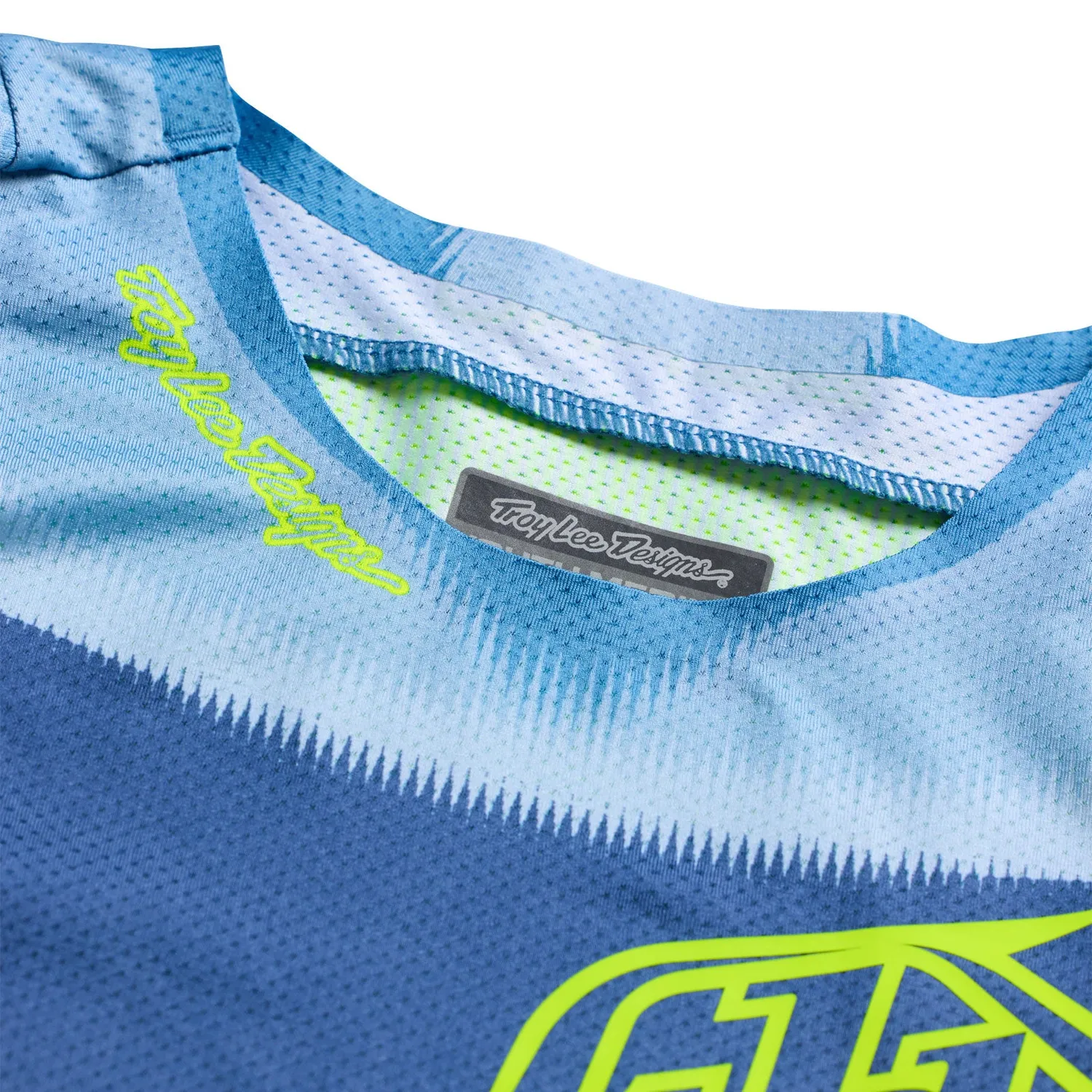 Troy Lee Designs SE Pro Illusion maglia moto bambino gialla