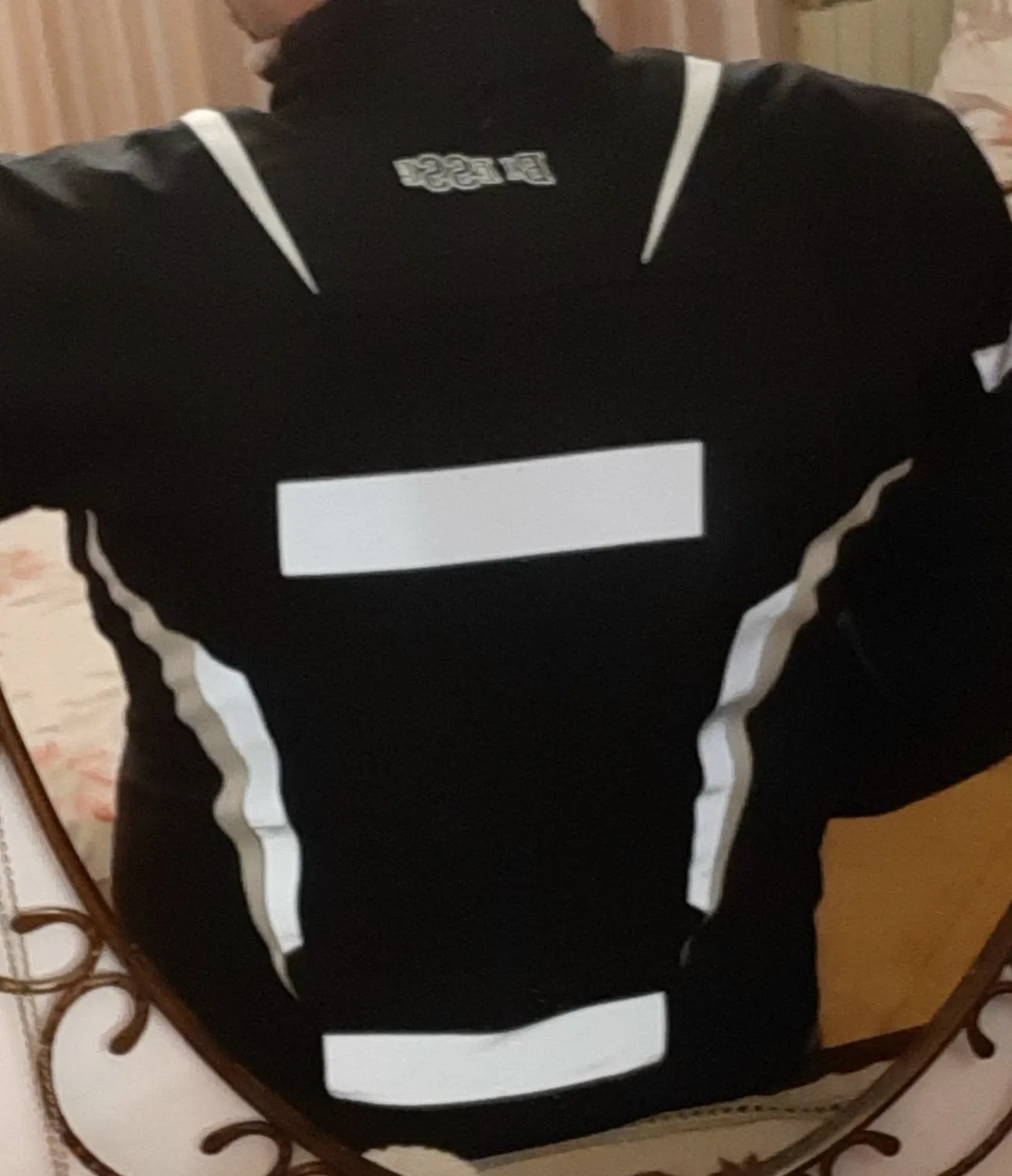 Bi Esse Rav-Biker Giacca Moto Touring XL Nero-Bianco