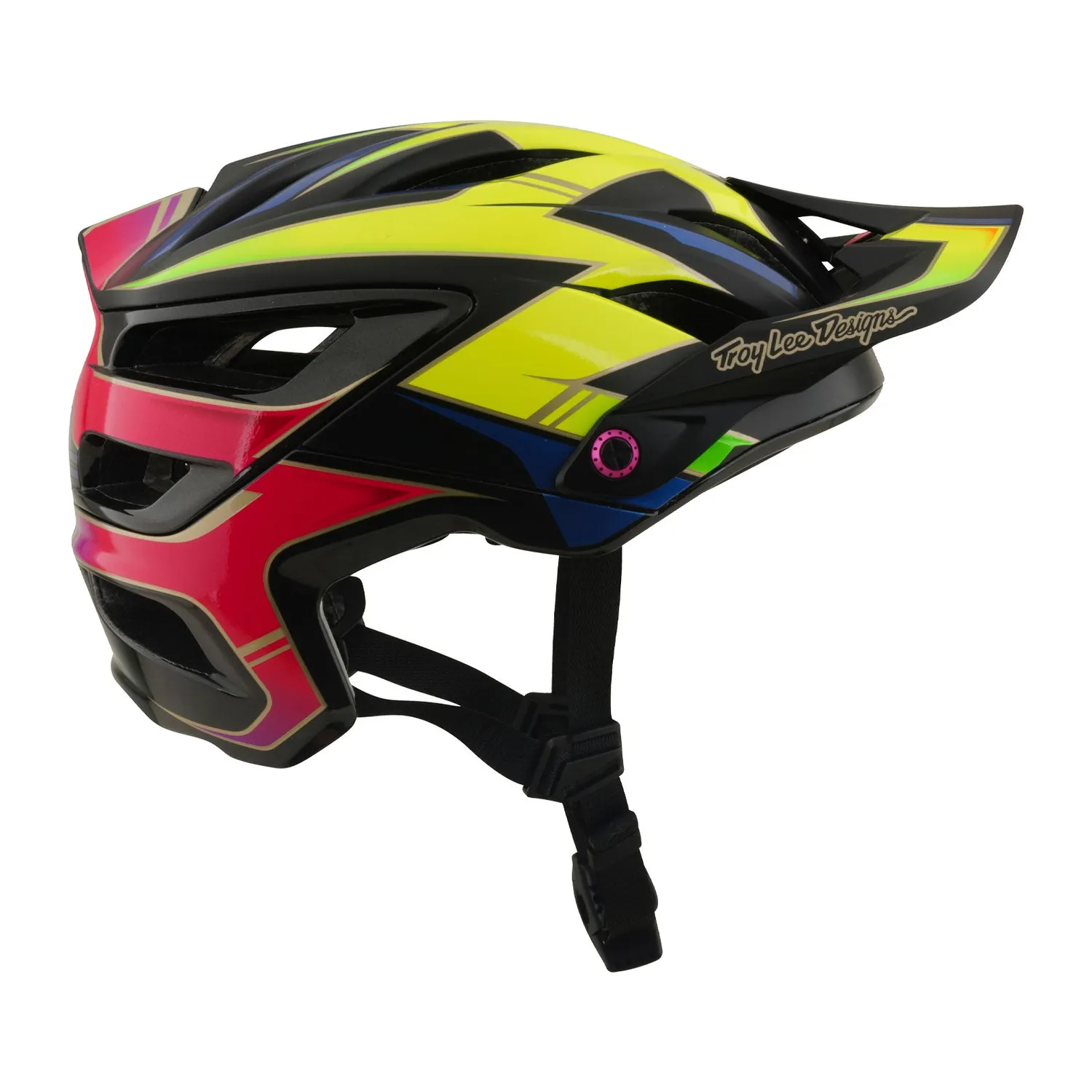 Troy Lee Designs A3 Electra Casco MTB Nero MIPS Ventilato