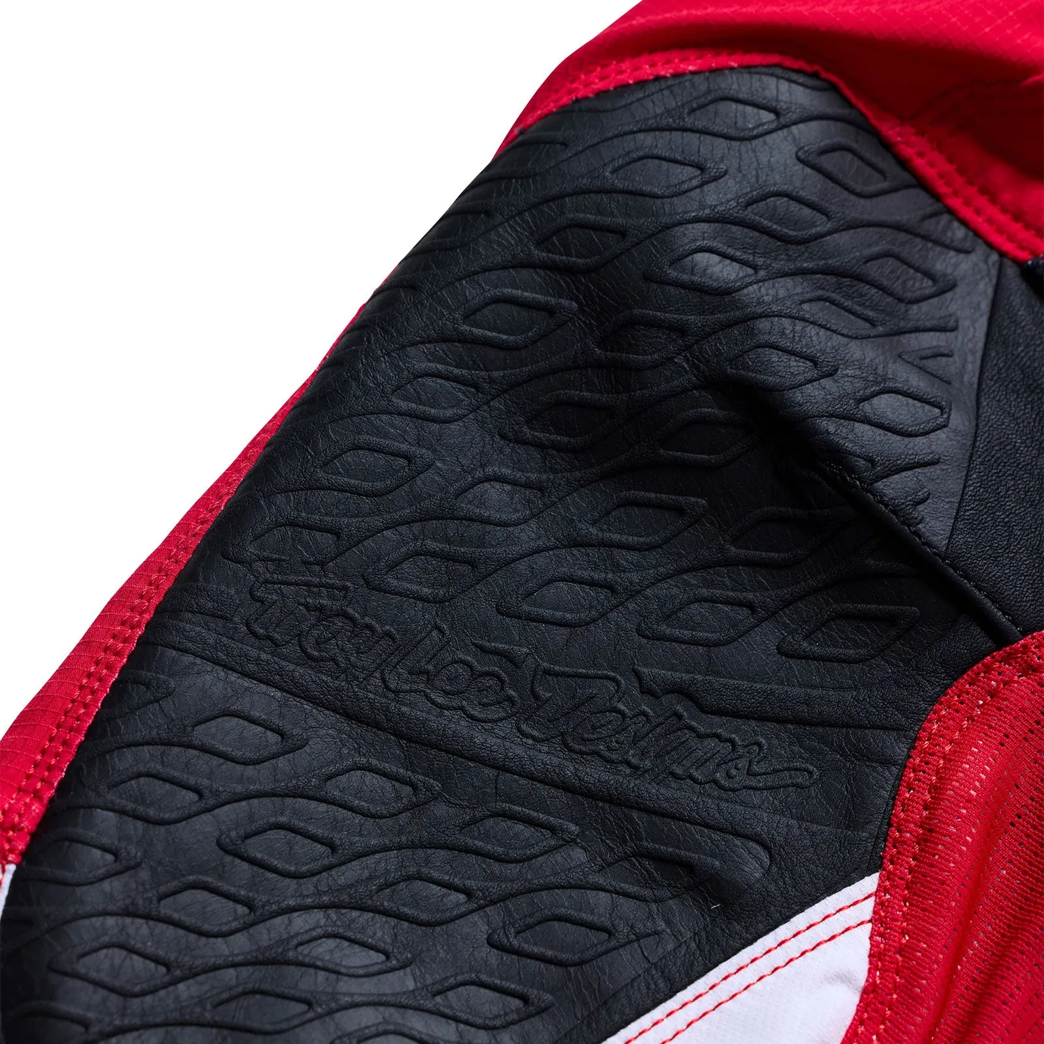 Troy Lee Designs SE Pro Salvo pantaloni moto bimbo rosso bianco