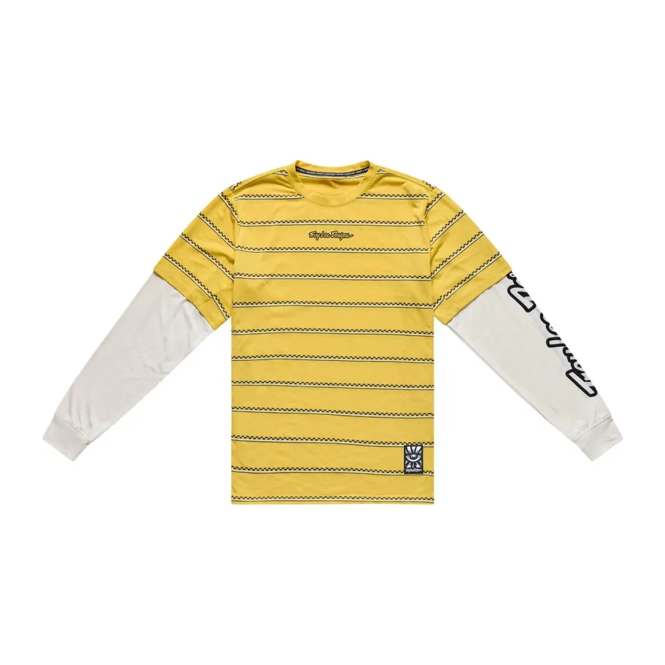 Troy Lee Designs Skyline Fakie Ride maglia bici butter manica lunga