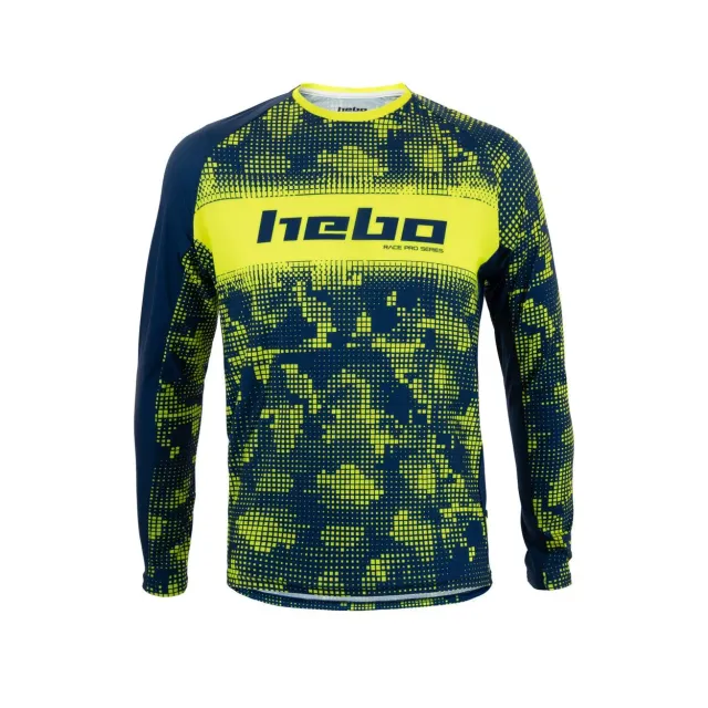 Hebo Race Pro t-shirt trial gialla traspirante UV50