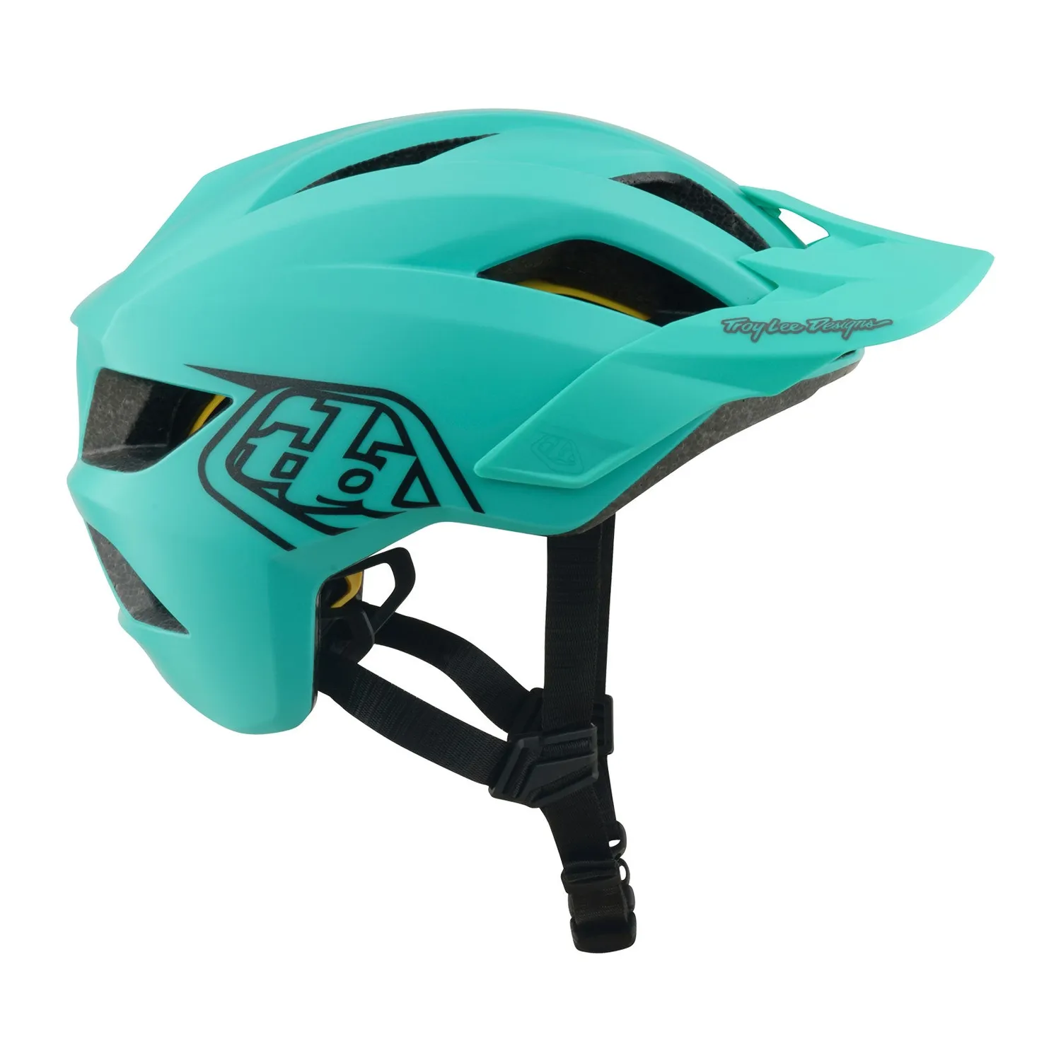Troy Lee Designs Flowline casco bici bambino charcoal teal