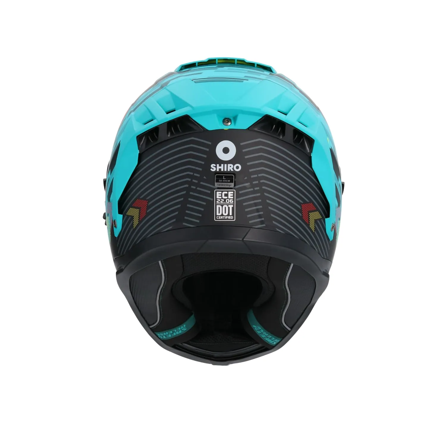 Bi Esse Racing Casco Moto Modulare Blu Taglia S