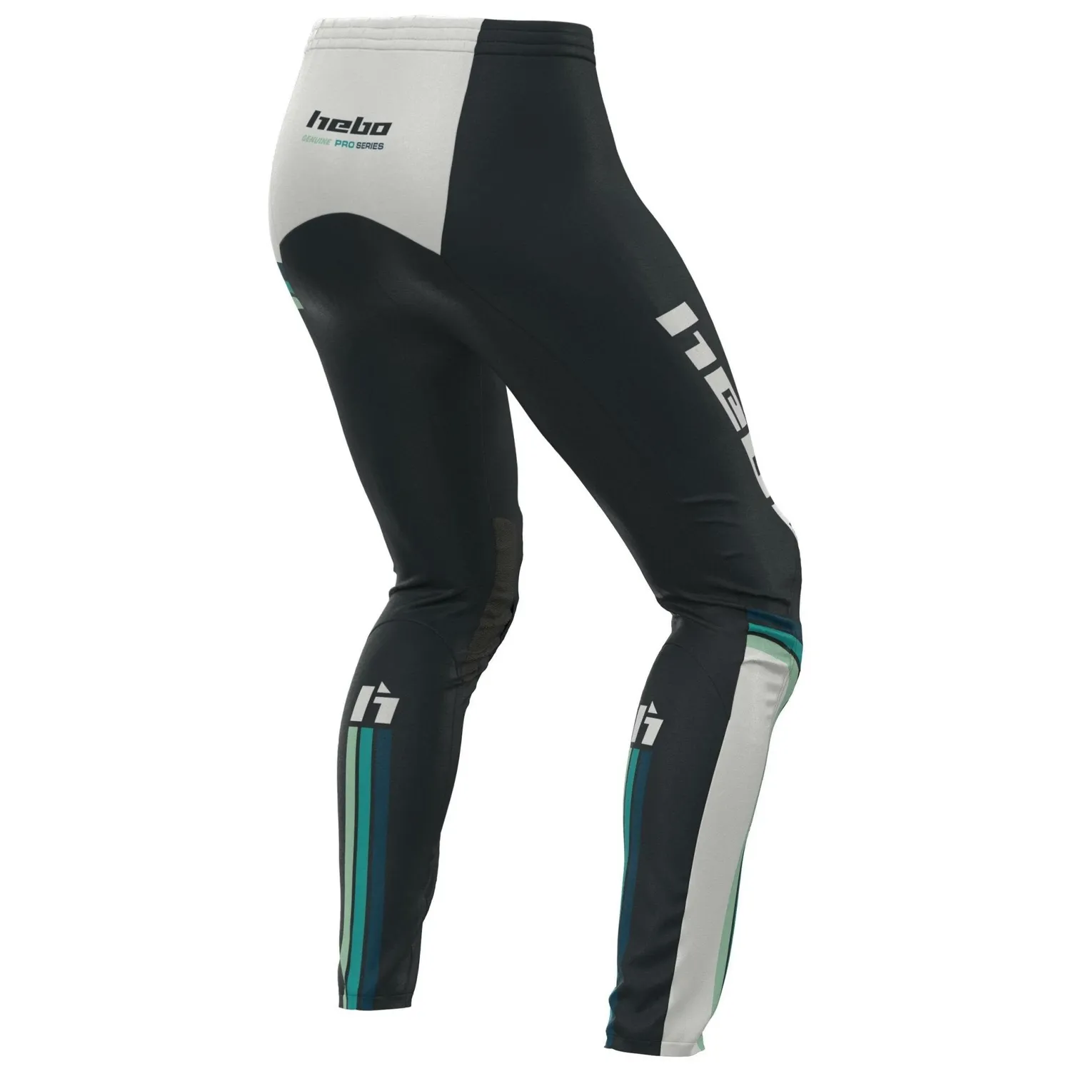 Hebo Pro Trial Retro HE3221V pantaloni trial verdi