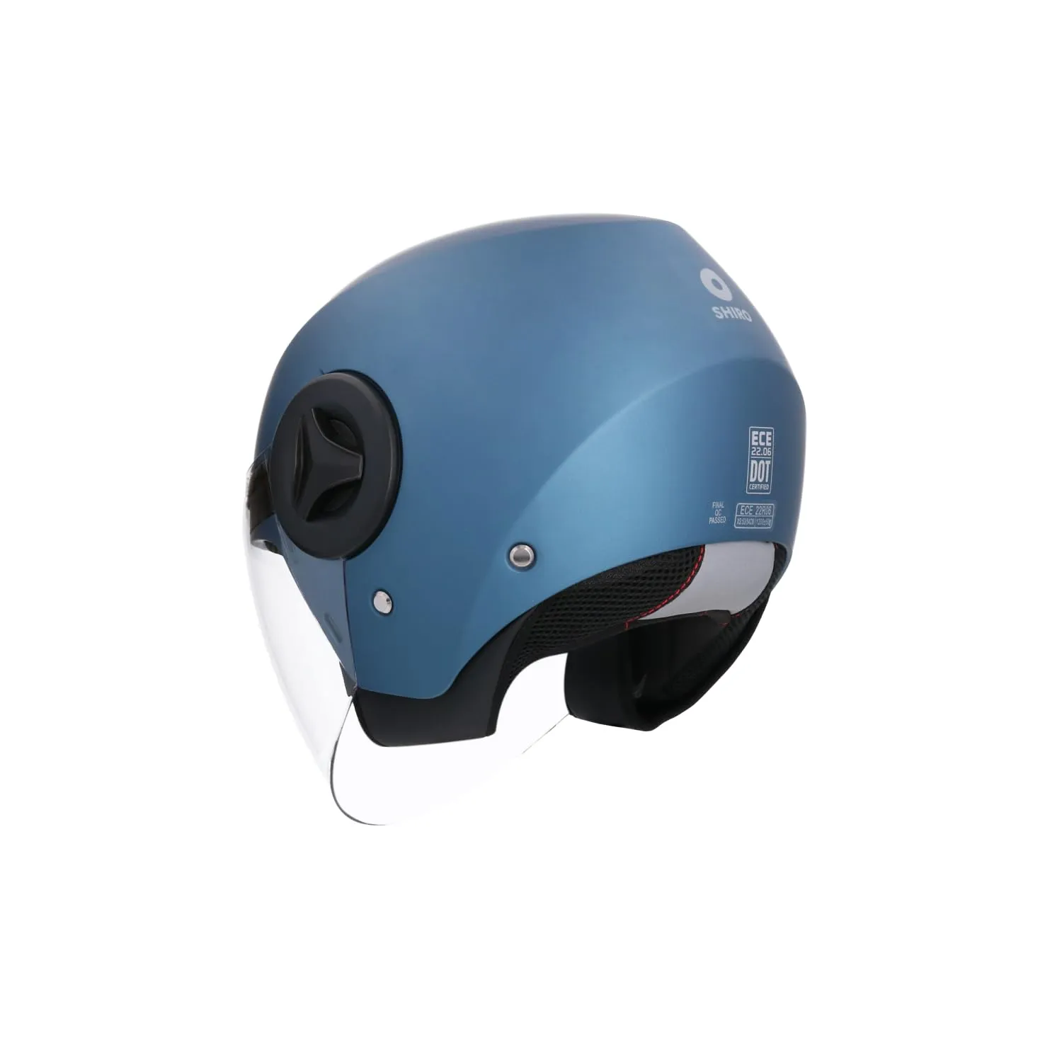 Bi Esse Jet Casco Open Blu Opaco Taglia S