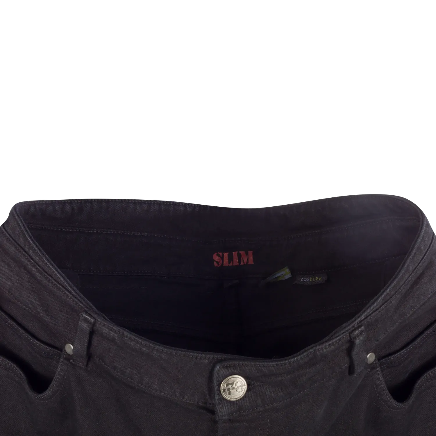 Segura Cosmic jeans moto uomo nero slim fit protezioni ginocchia