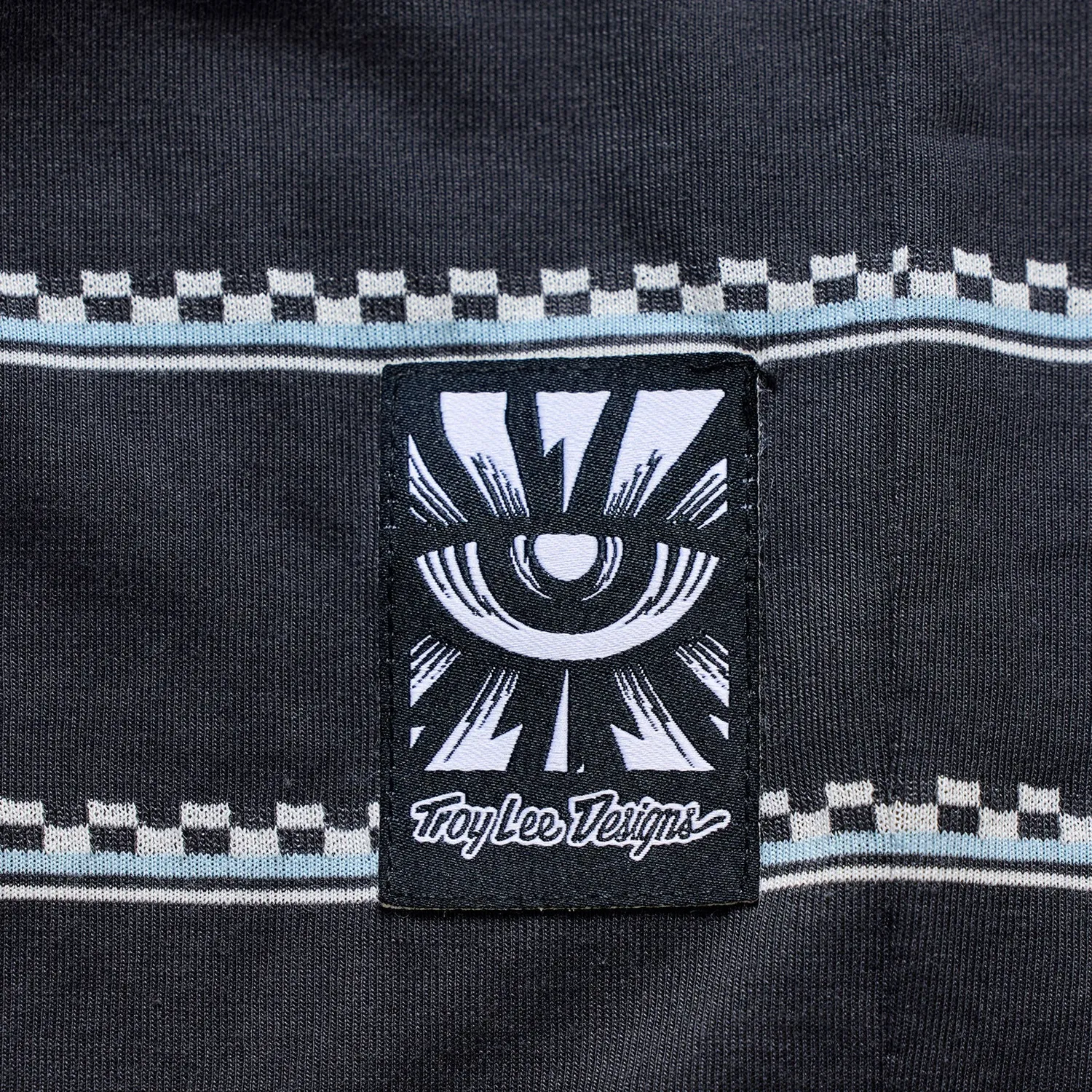 Troy Lee Designs Skyline Ride Checked Out t-shirt mtb Carbon mesh