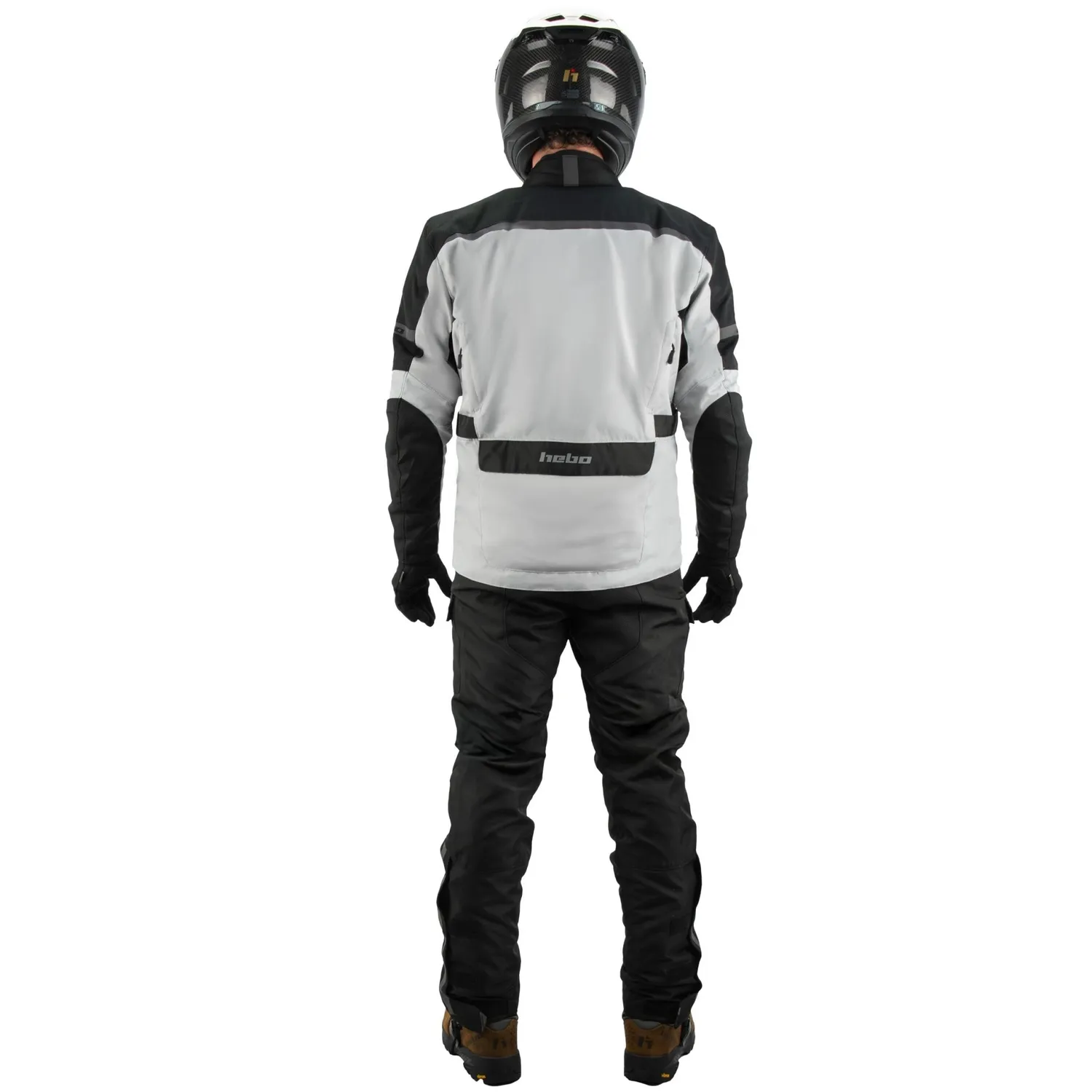 Hebo DS Adventure HE4740G giacca moto grigia protettiva
