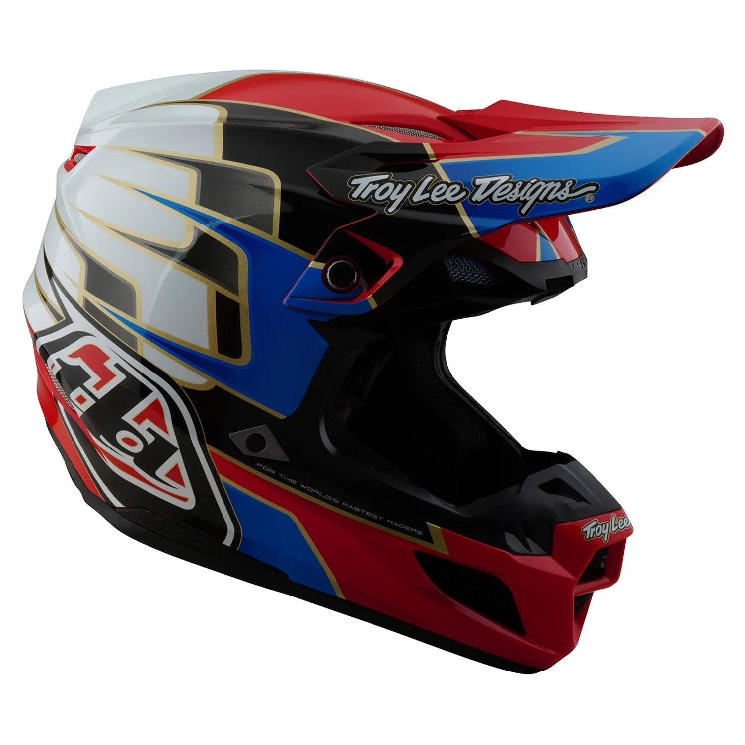 Troy Lee Designs SE5 Composite Casco Cross Rosso MIPS