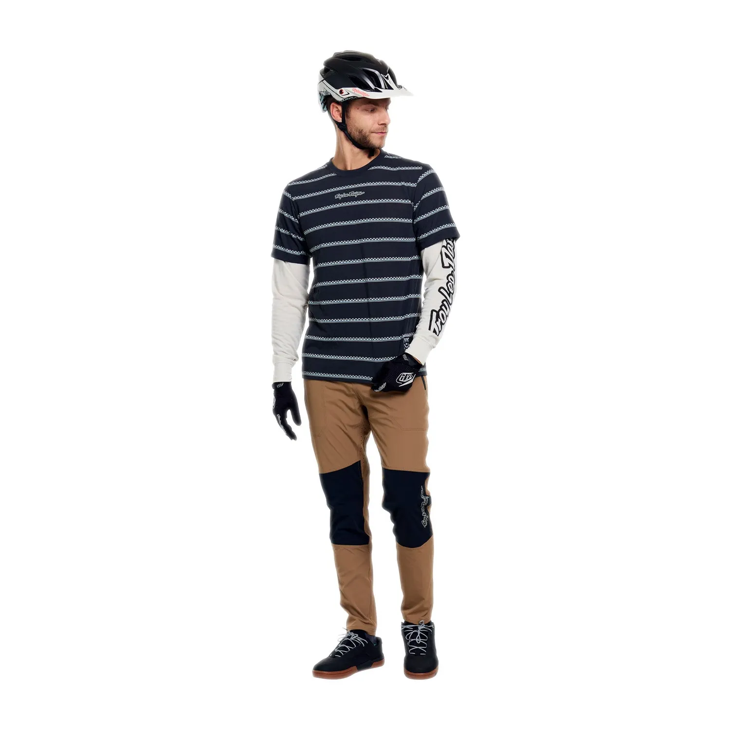 Troy Lee Designs Skyline Fakie Ride maglia MTB manica lunga carbon